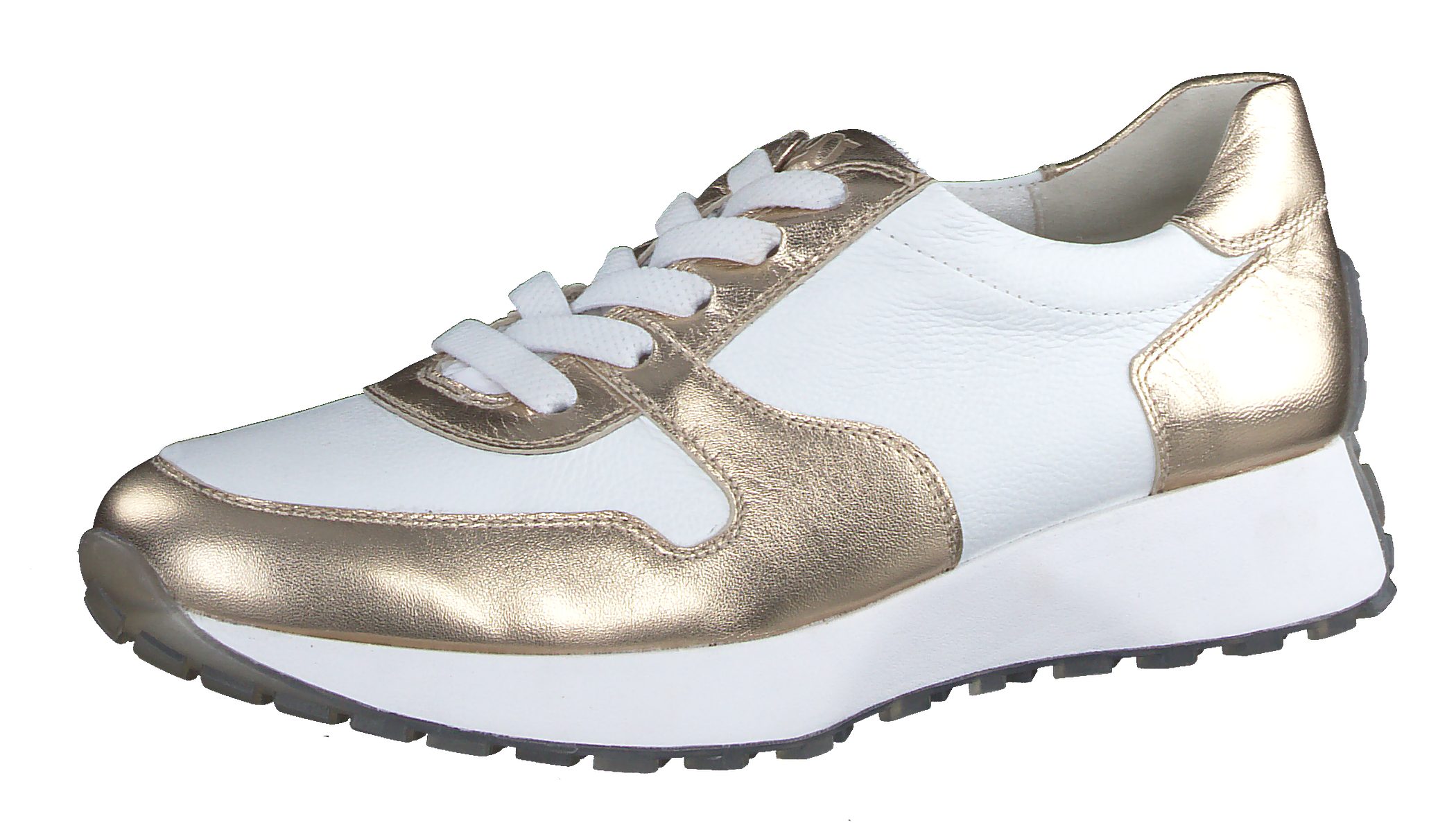 Paul Green Sneaker Weiß/Gold (043)