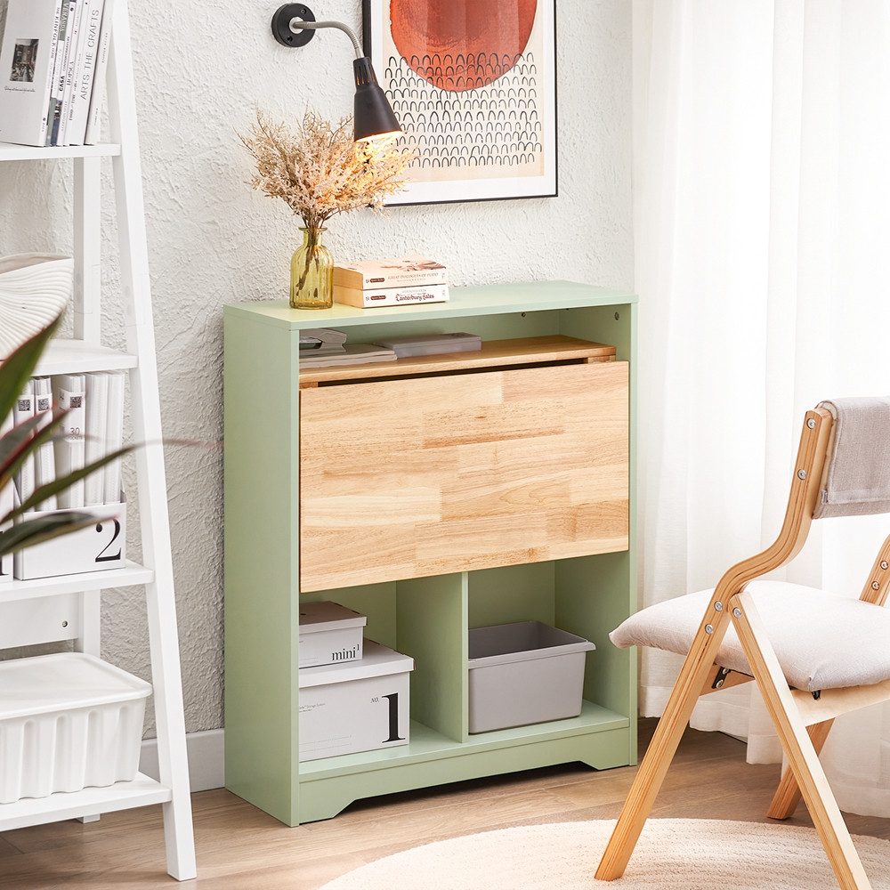 SoBuy Klapptisch FWT104, mit Regalböden, Computertisch günstig online kaufen