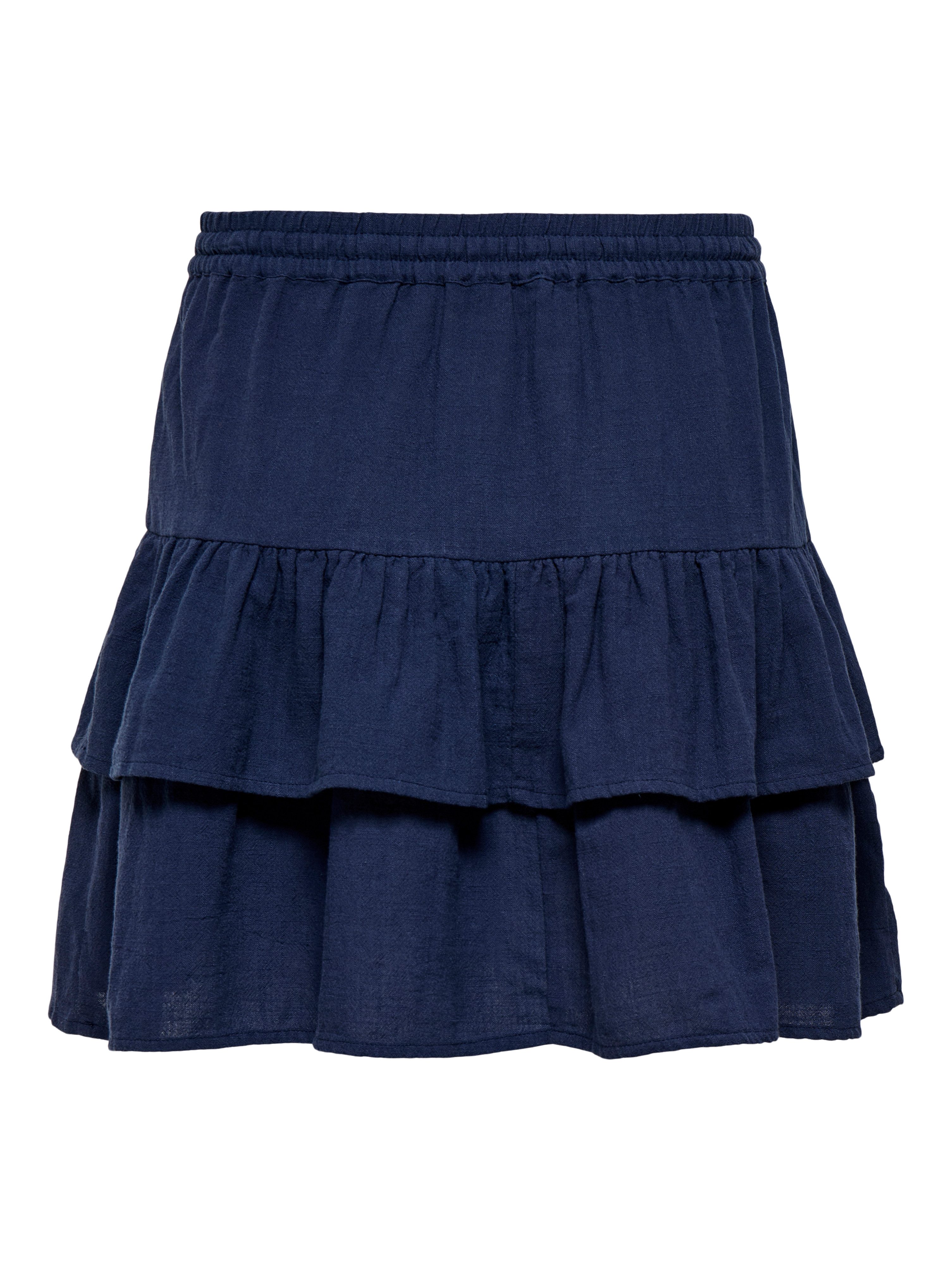 ONLY Minirock ONLSWAR STRING SHORT SKIRT WVN Baumwolle