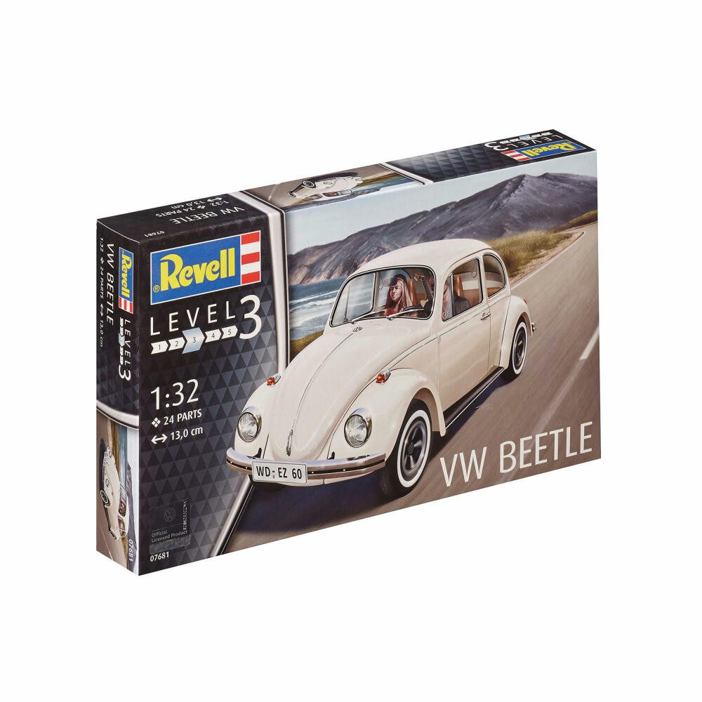 Revell® Modellbausatz VW Beetle, 07681, Maßstab 1:32, (24-tlg)