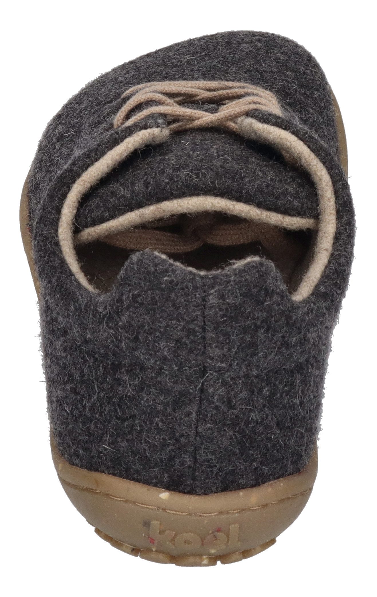 KOEL INES ECO MERINO Barfußschuh dark grey – Bild 5 von 5