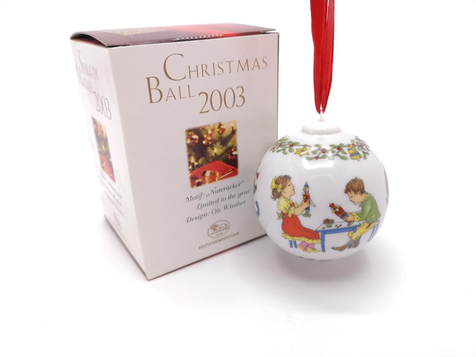 Hutschenreuther Christbaumschmuck Kugel 2003 in OVP (1-tlg) günstig online kaufen