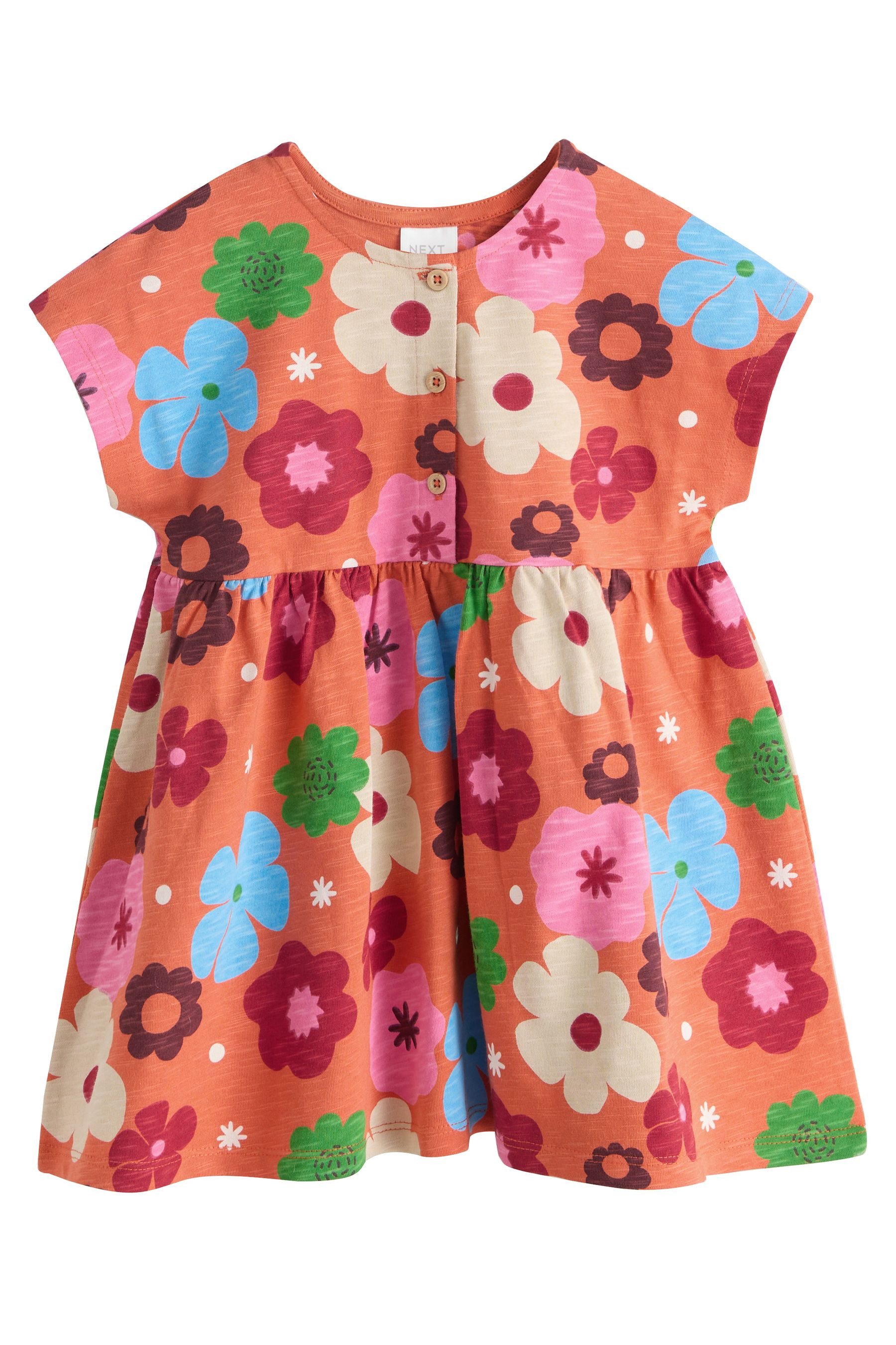 Orange Floral