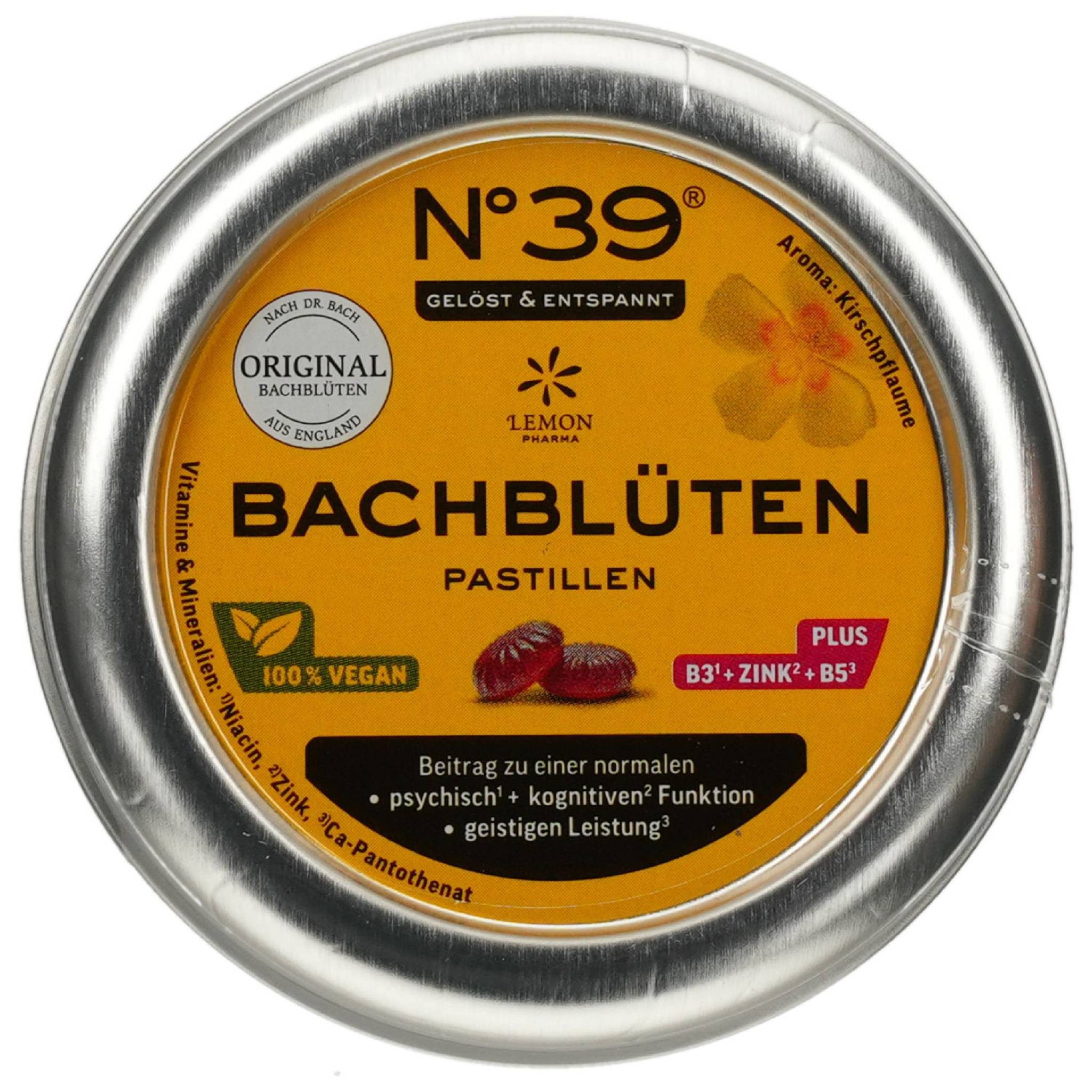 Hager Pharma GmbH BACHBLÜTEN No.39 Notfall Pastillen Plus 50g PZN 18049892 Pastillen