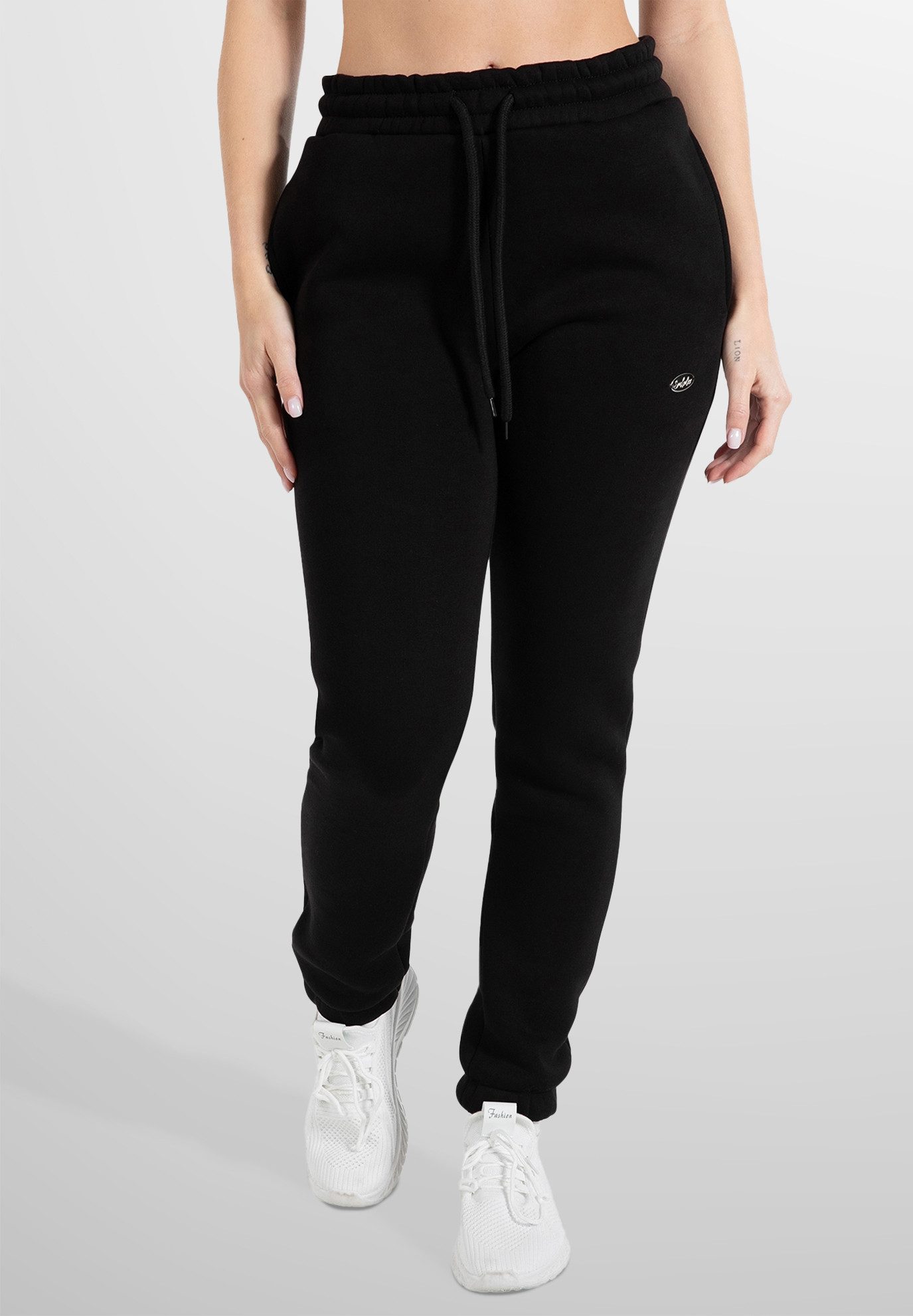 Jogginghose Amaya, Slim Fit Sporthose lang, Freizeithose Damen Trainingshose Damen