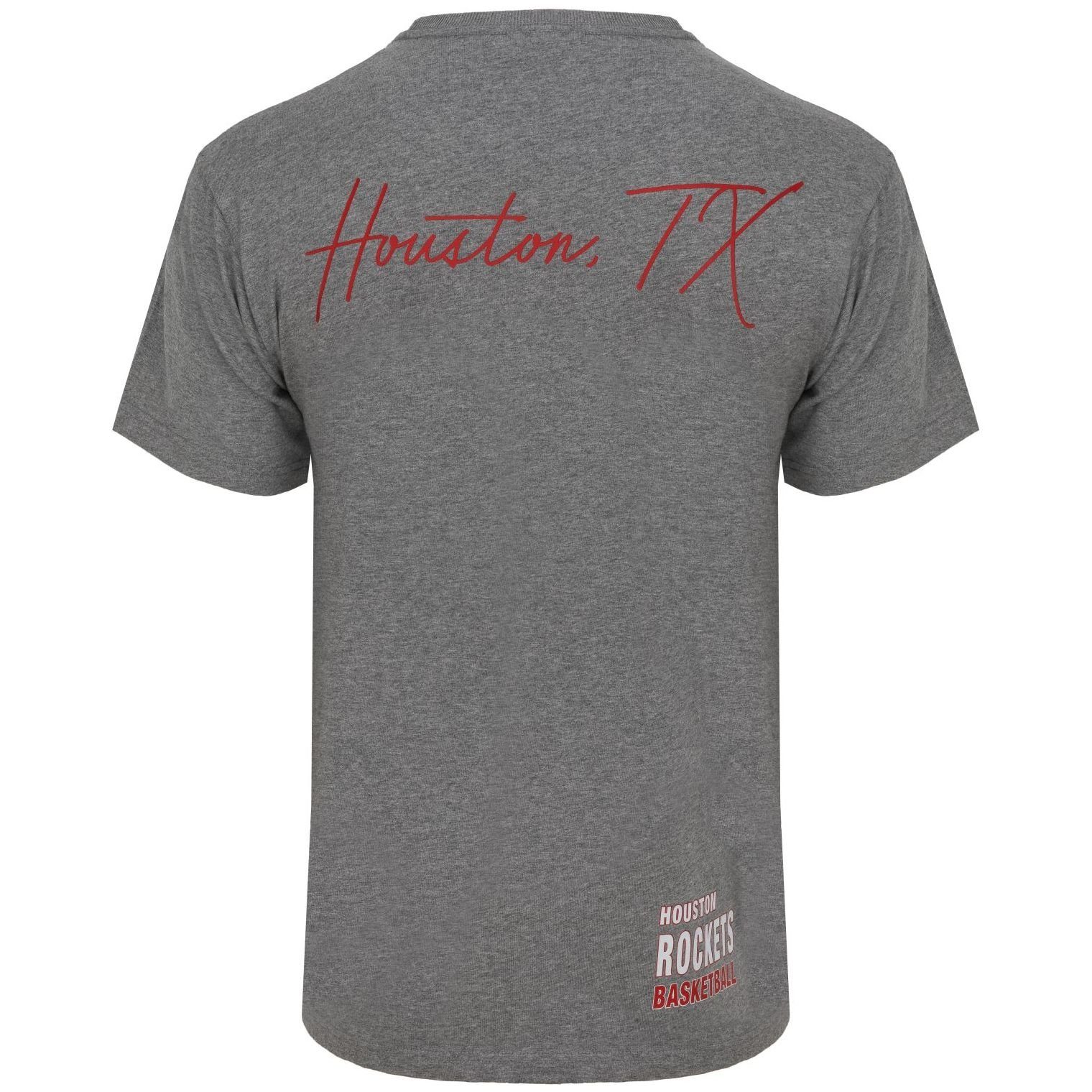 Ness CITY Houston & HOMETOWN Mitchell Print-Shirt Rockets