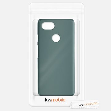 kwmobile Handyhülle Hülle für Google Pixel 3, Hülle Silikon - Soft Handyhülle - Handy Case Cover - Blaugrün