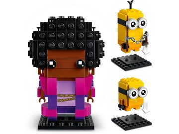 LEGO® Konstruktionsspielsteine LEGO® BrickHeadz 40421 Belle Bottom, Kevin & Bob, (309 St)
