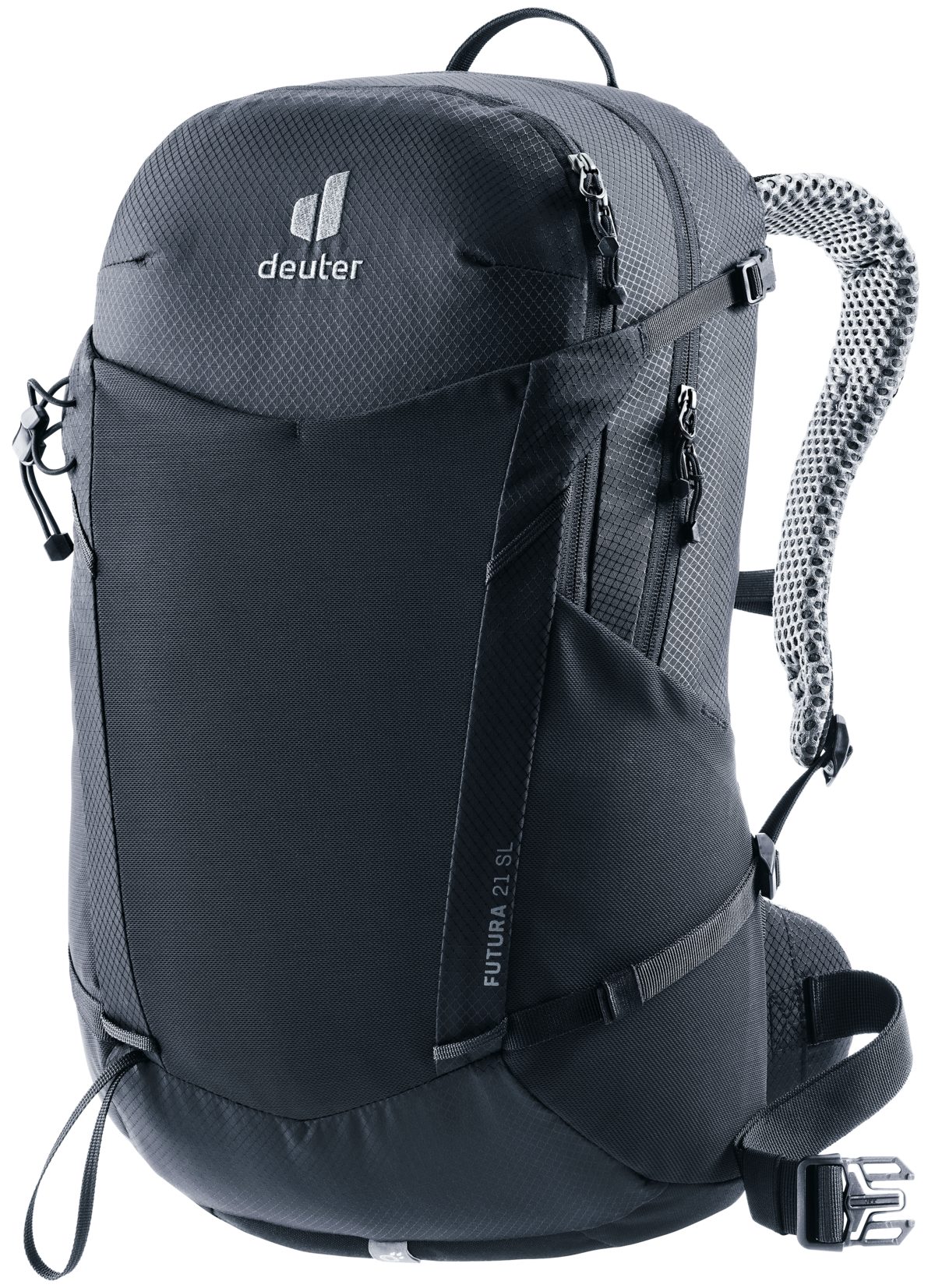 deuter Wanderrucksack Futura 21 SL, 21 Liter Volumen, Halterung für Trekkingstöcke, Regenhülle