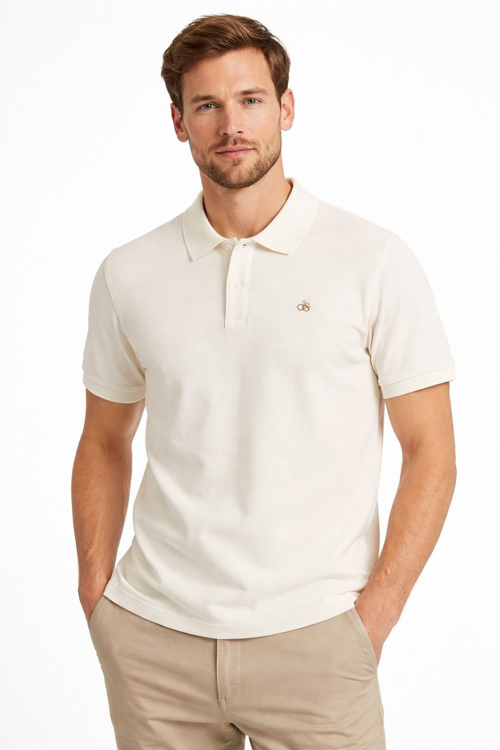 Scotch & Soda Poloshirt Seasonal core pique chest logo