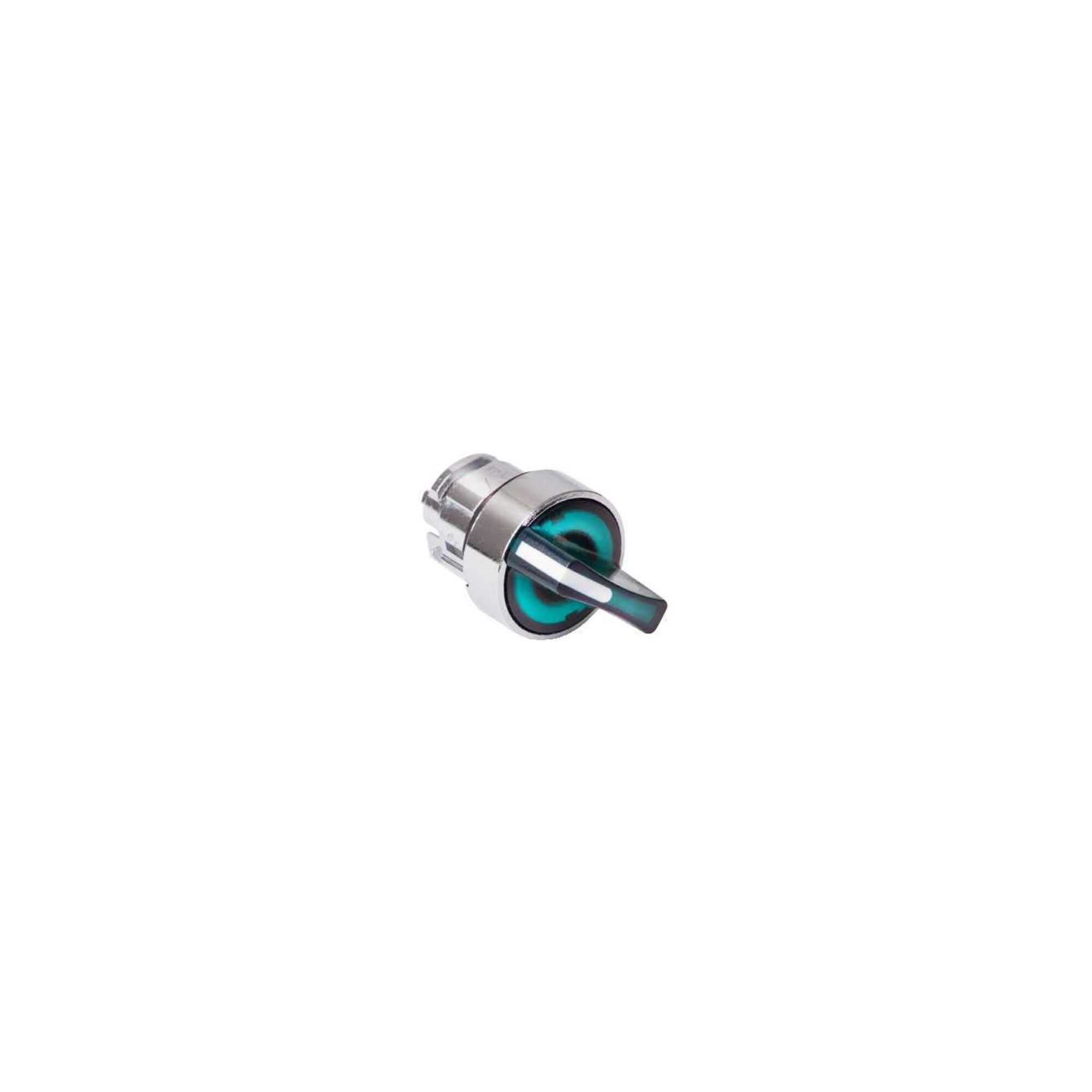 Schneider Electric Schalter Schneider Electric Leuchtwahlschalter 2st.rast, gn f.LED-M. ZB4BK1233
