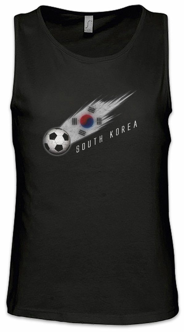 Urban Backwoods Tanktop South Korea Football Comet I Ärmelloses T-Shirt Südkorea Südkoreanisch Fahne Südkoreanische South Korean