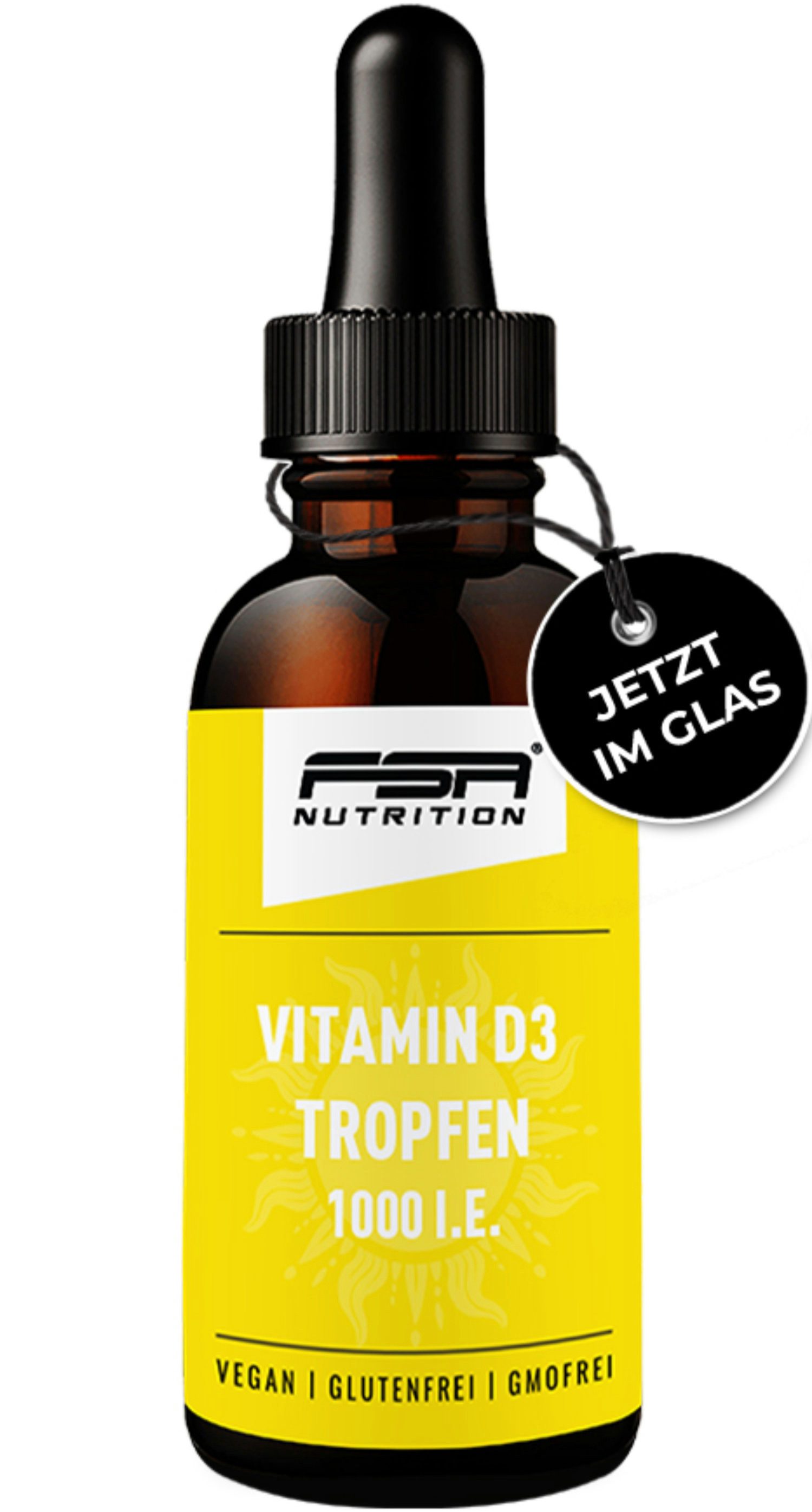 FSA NUTRITION Vitamin D3 1000 i.E. hochdosiert Tropfen, 30 ml