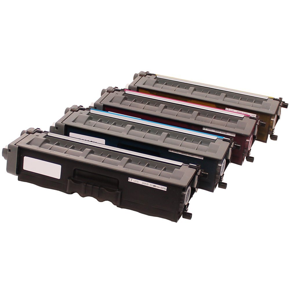 ABC Tonerkartusche, Kompatibles Set 4x Toner für Brother TN-320 TN-325 DCP-9055CDN