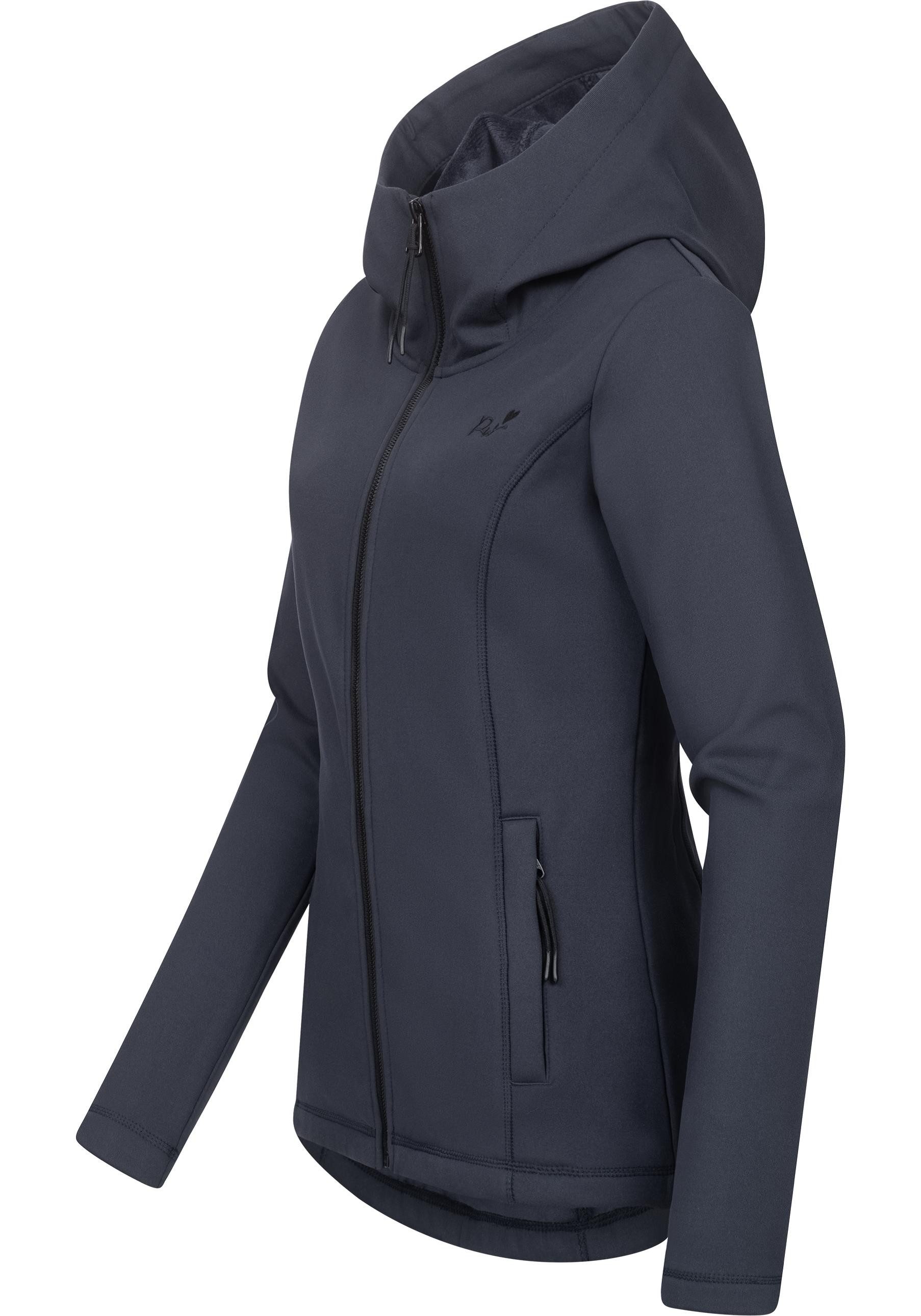 Ragwear Kapuzensweatjacke Lyshka Sportliche weiche und elastische Kapuzenjacke