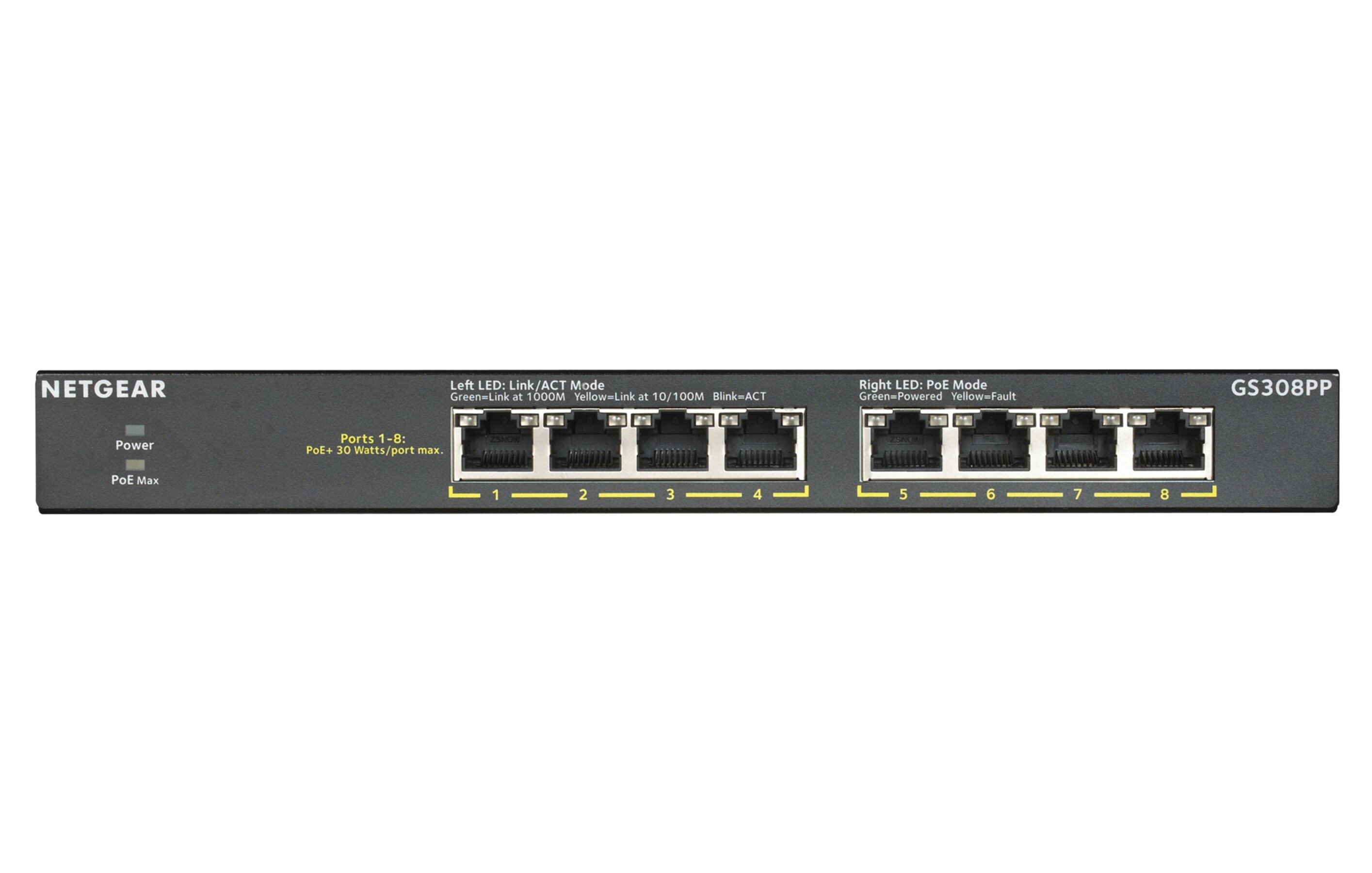 NETGEAR GS308PP Netzwerk-Switch