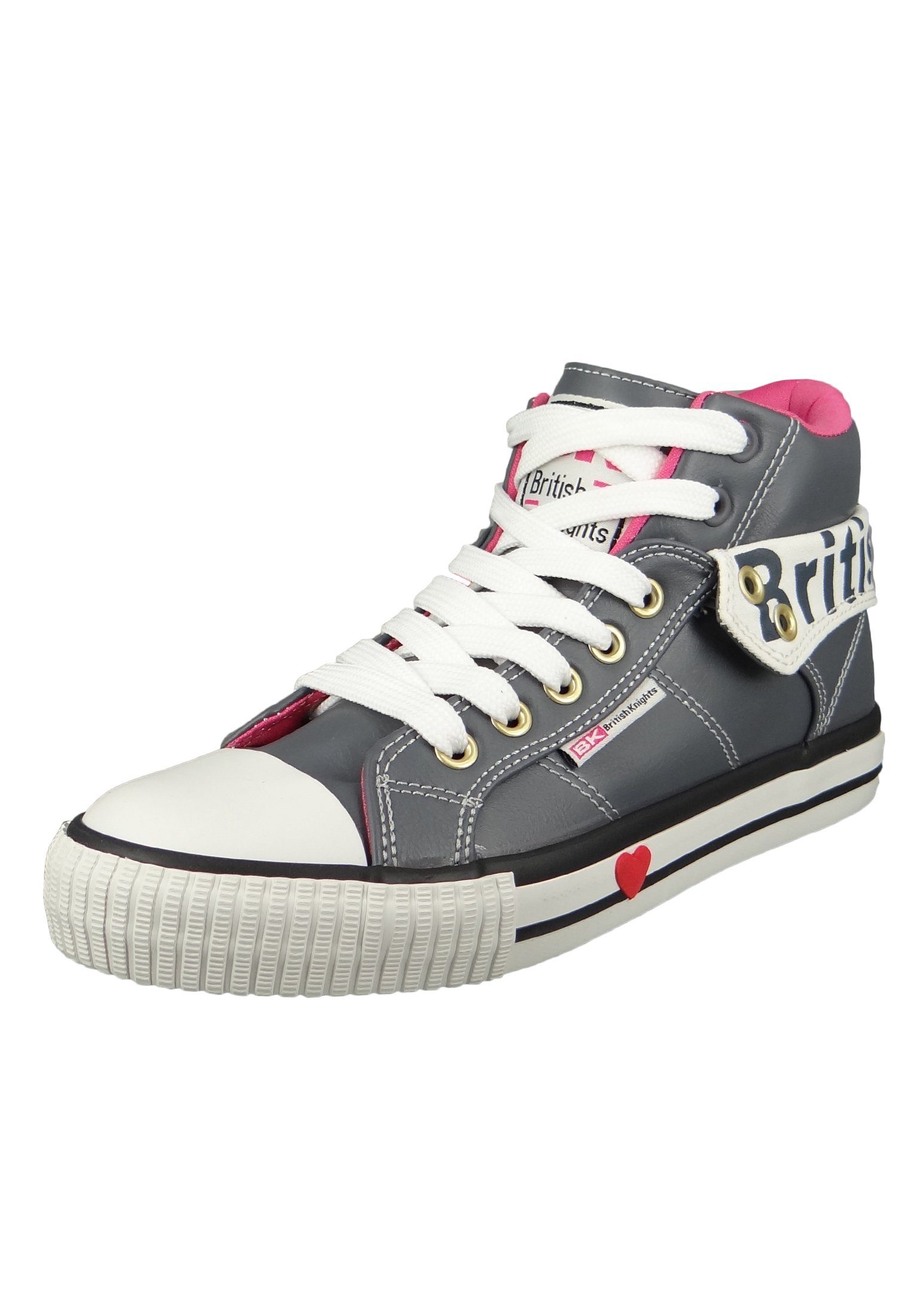 British Knights B46-3701-01 Roco DK Grey Fuchsia Sneaker