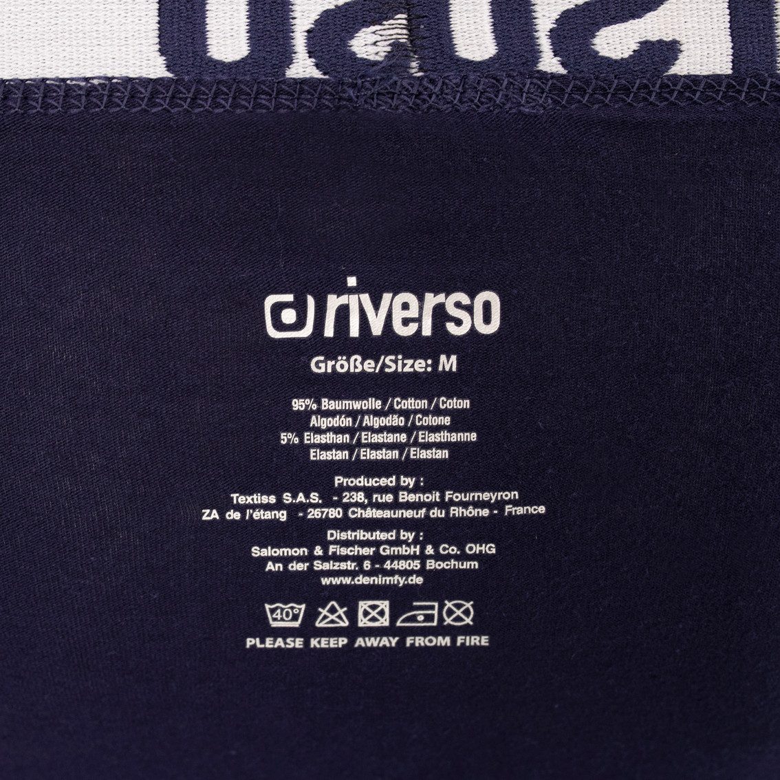 riverso Boxershorts Herren Retroshorts RIVJONNY Unterhosen (Vorteilspack, 6-St) Basic Boxer mit Stretch – Bild 5 von 5
