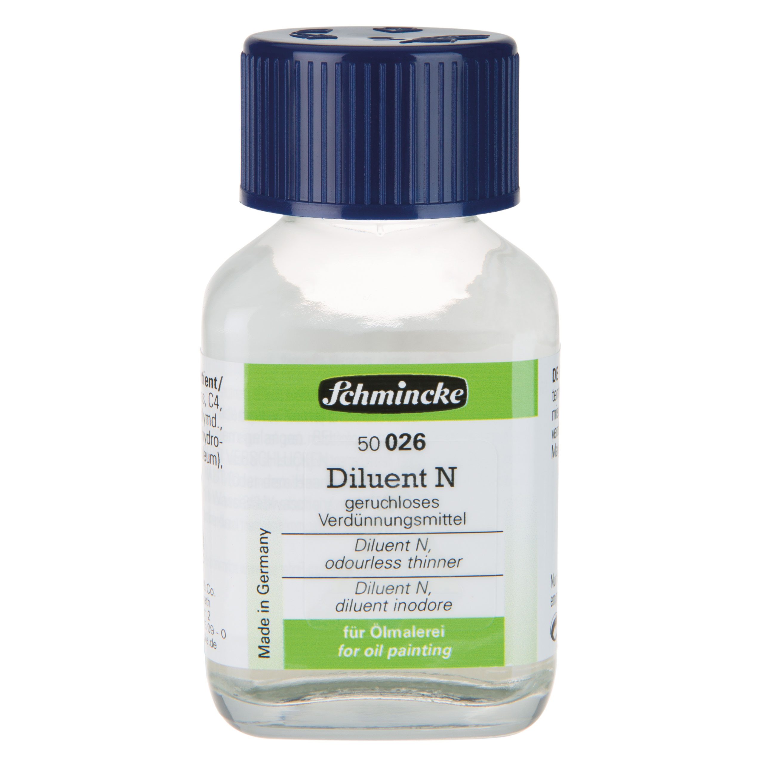 Schmincke Ölfarbe Diluent N - 60ml Öl Hilfsmittel - 50 026 025 Reiniger Verdünner