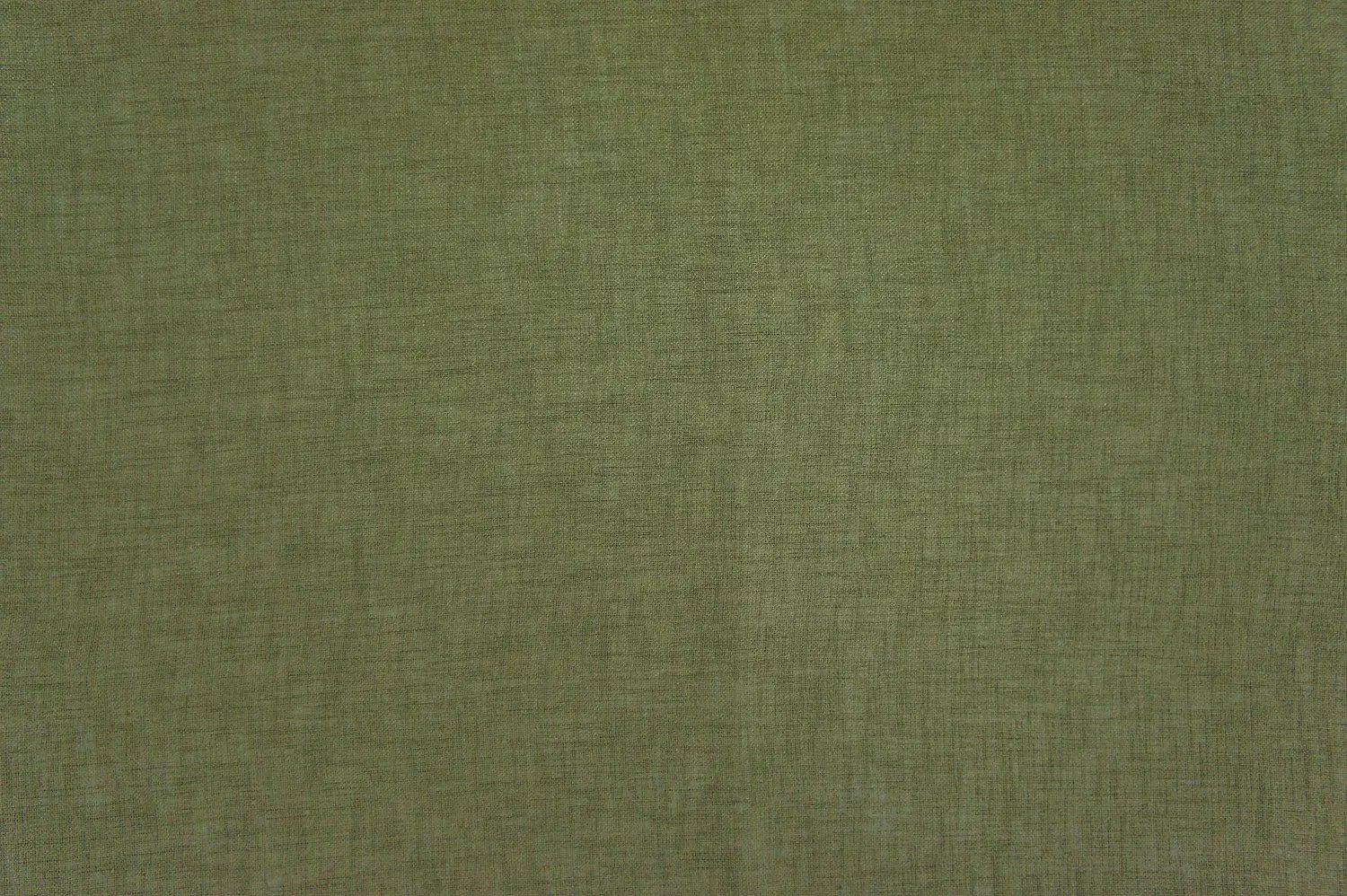 Stofferia Stoff Gardinenstoff Leinenoptik halbtransparent Gardone Waldgrün, Meterware