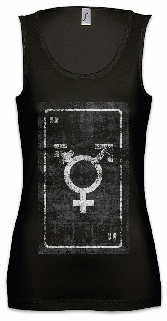 Tanktop Tarot The Whore of Babylon Ärmelloses Damen T-Shirt Karte Karten Card