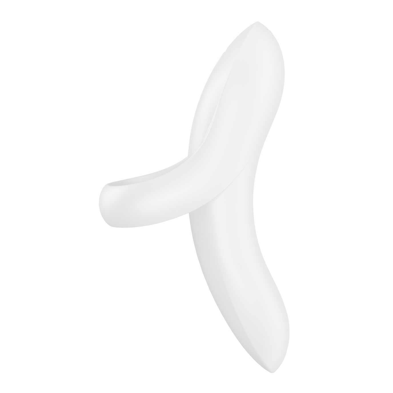 Klitoris-Stimulator einsetzbar, vielseitig "Bold Silikon weiß Satisfyer Satisfyer Fingervibrator, Lover",