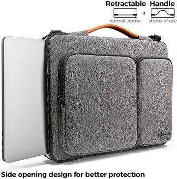 tomtoc Laptop-Hülle Tasche für 14 Zoll Neu MacBook Pro M2/M1 Pro/Max A2779 A2442 2023-2021, CornerArmor Technik, Wasserabweisend, "Wirecutter Pick Adwards"