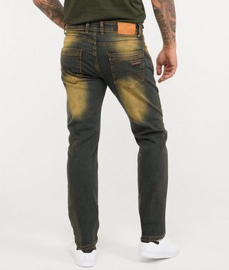 Rock Creek Regular-fit-Jeans Herren Jeans Stonewashed Dirty-Wash RC-329