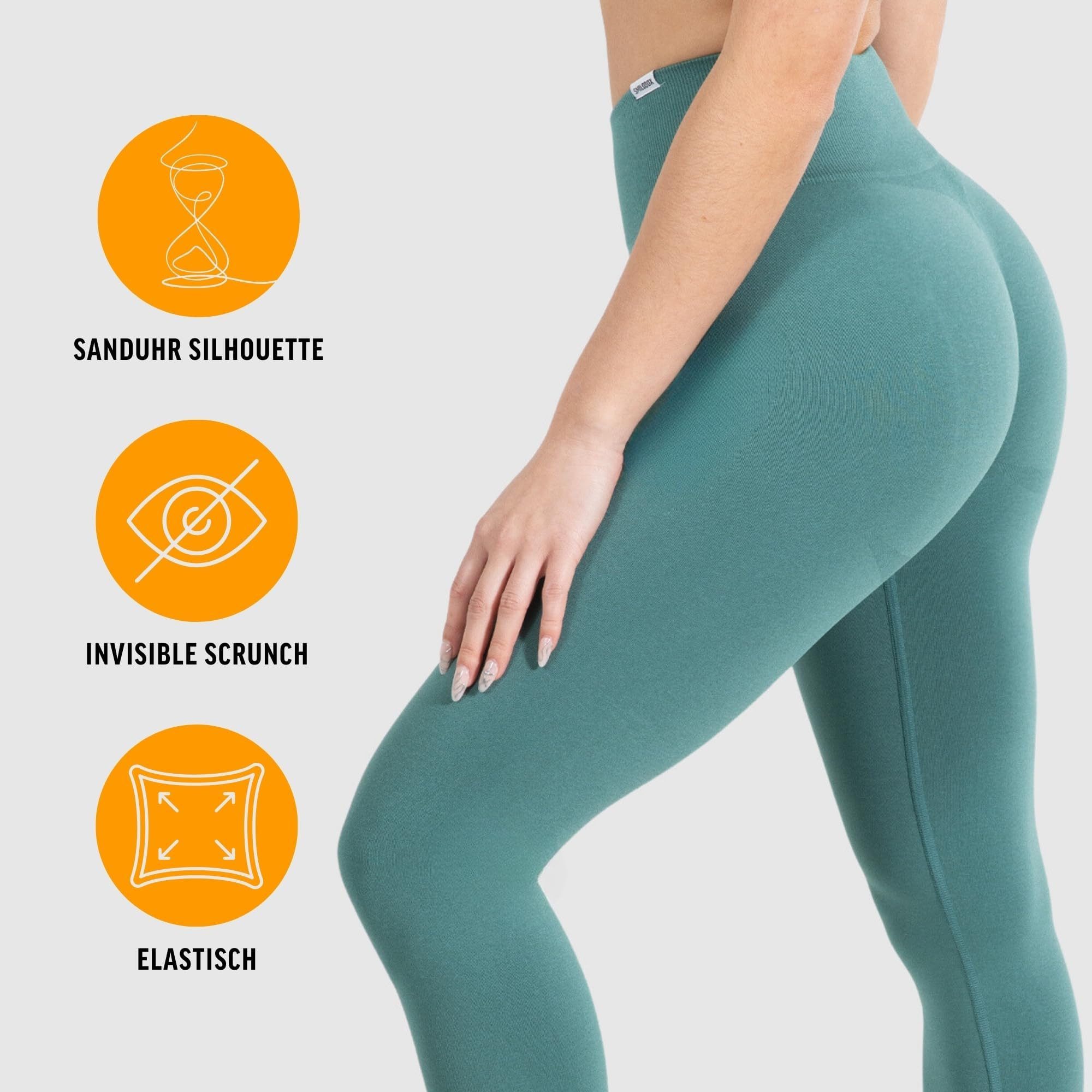 Smilodox Leggings Amaze Pro mit Scrunch-Effekt, High Waist V-Shape Sport & günstig online kaufen