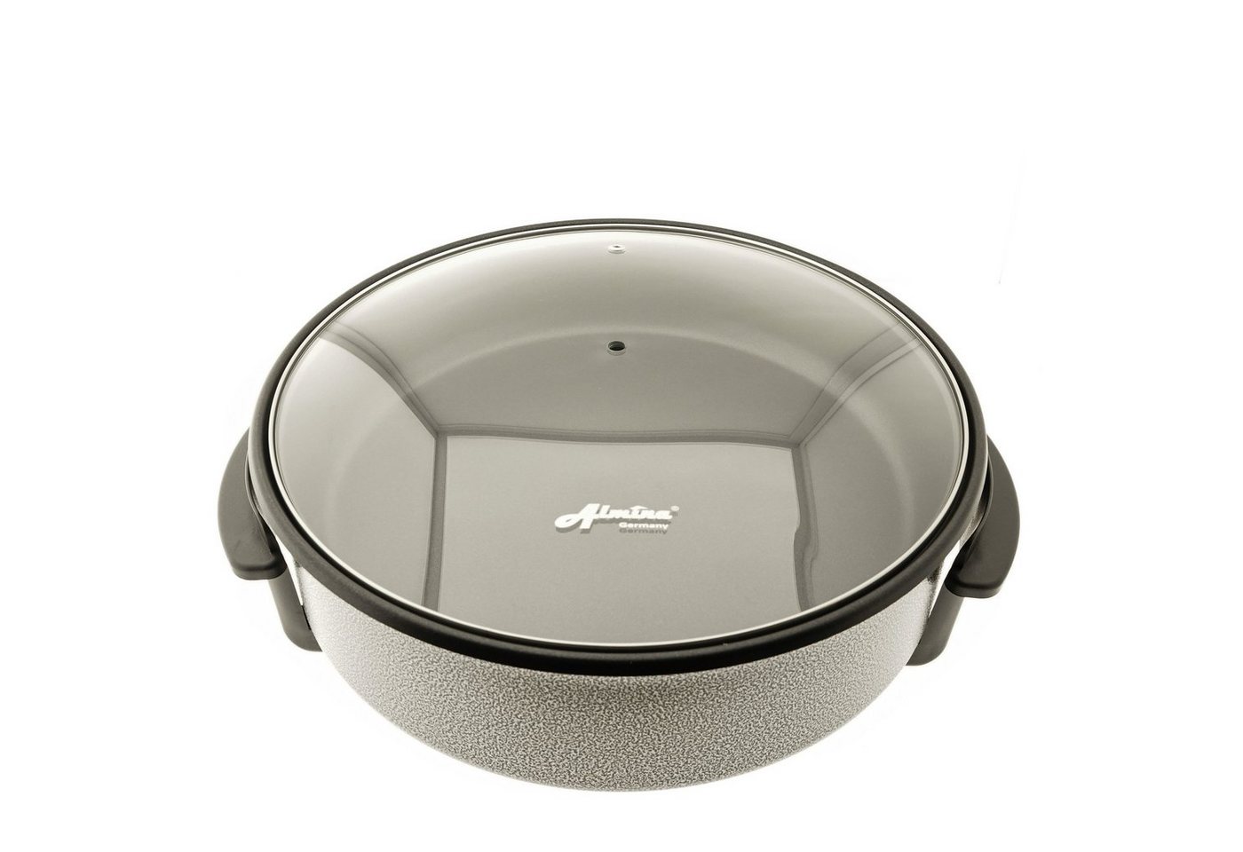 COFI 1453 Elektrische Pizzapfanne Partypfanne 36/42cm Antihaft Beschichtet 1500 Watt