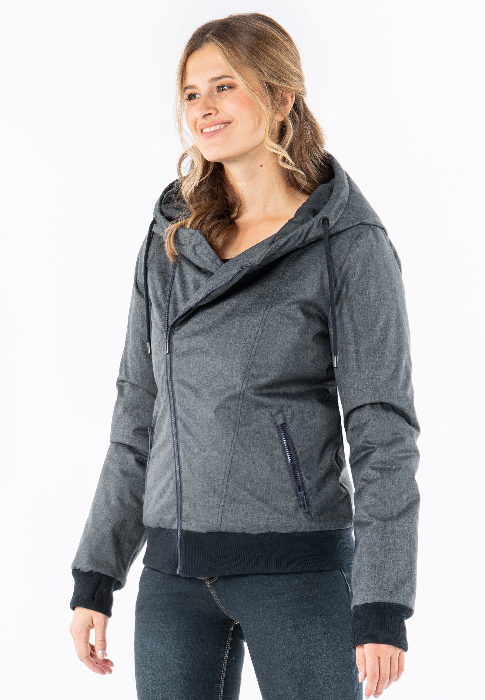 SUBLEVEL Winterjacke Gefütterte Damen Jacke günstig online kaufen