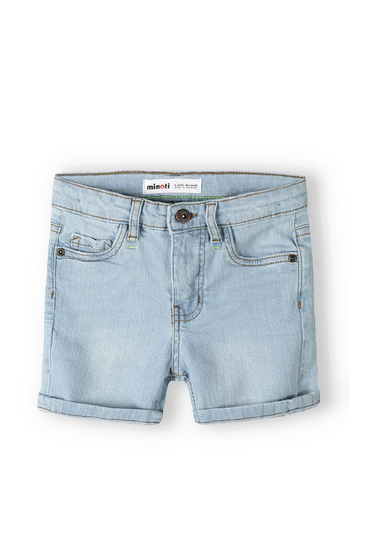 MINOTI Jeansshorts Jeansshorts (12m-14y) Denim-Hellblau