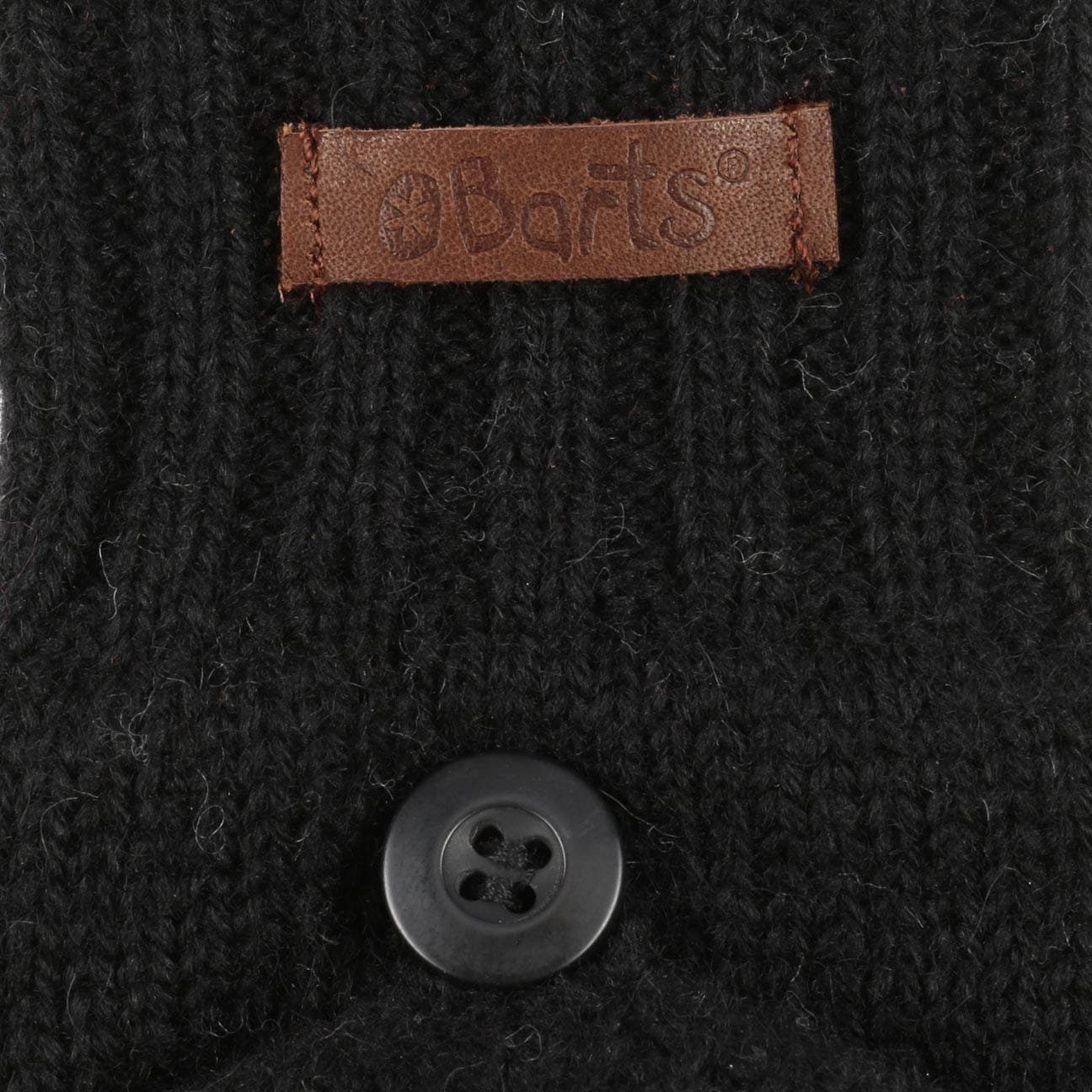 Barts Strickhandschuhe (1-St) fingerlose Handschuhe mit Futter