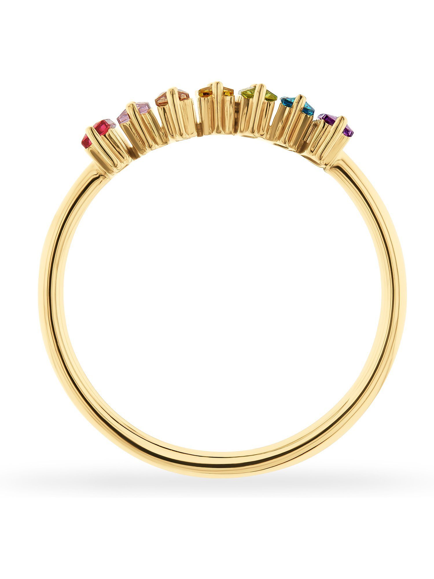 CHRIST Silberring, Zirkonia, synthetisch günstig online kaufen