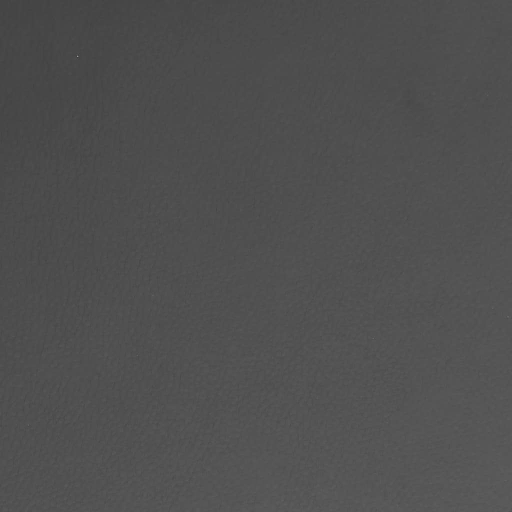 vidaXL Bürostuhl Bürostuhl Weiß 44 Grau x cm x (46-57) Kunstleder 44