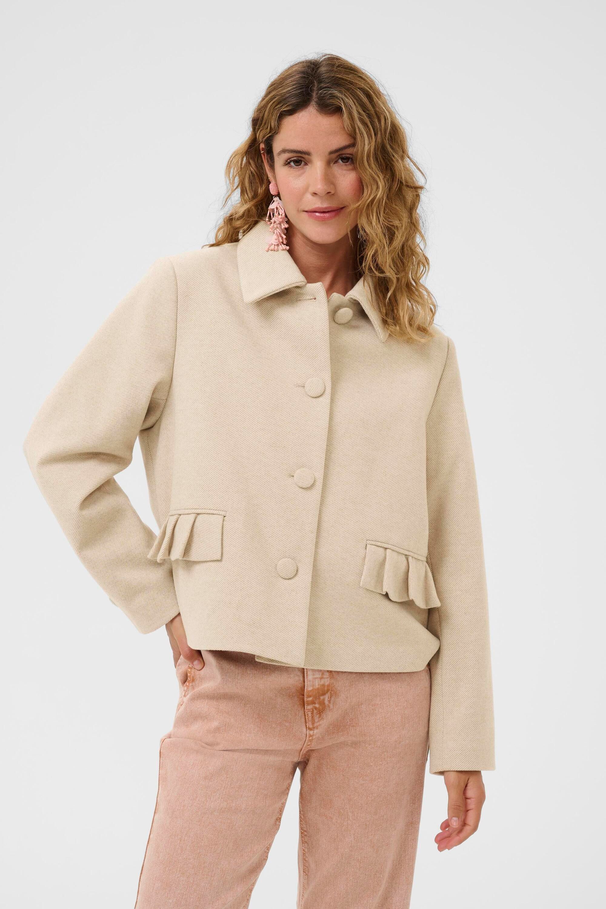Cream Wintermantel Jacke CRCessie