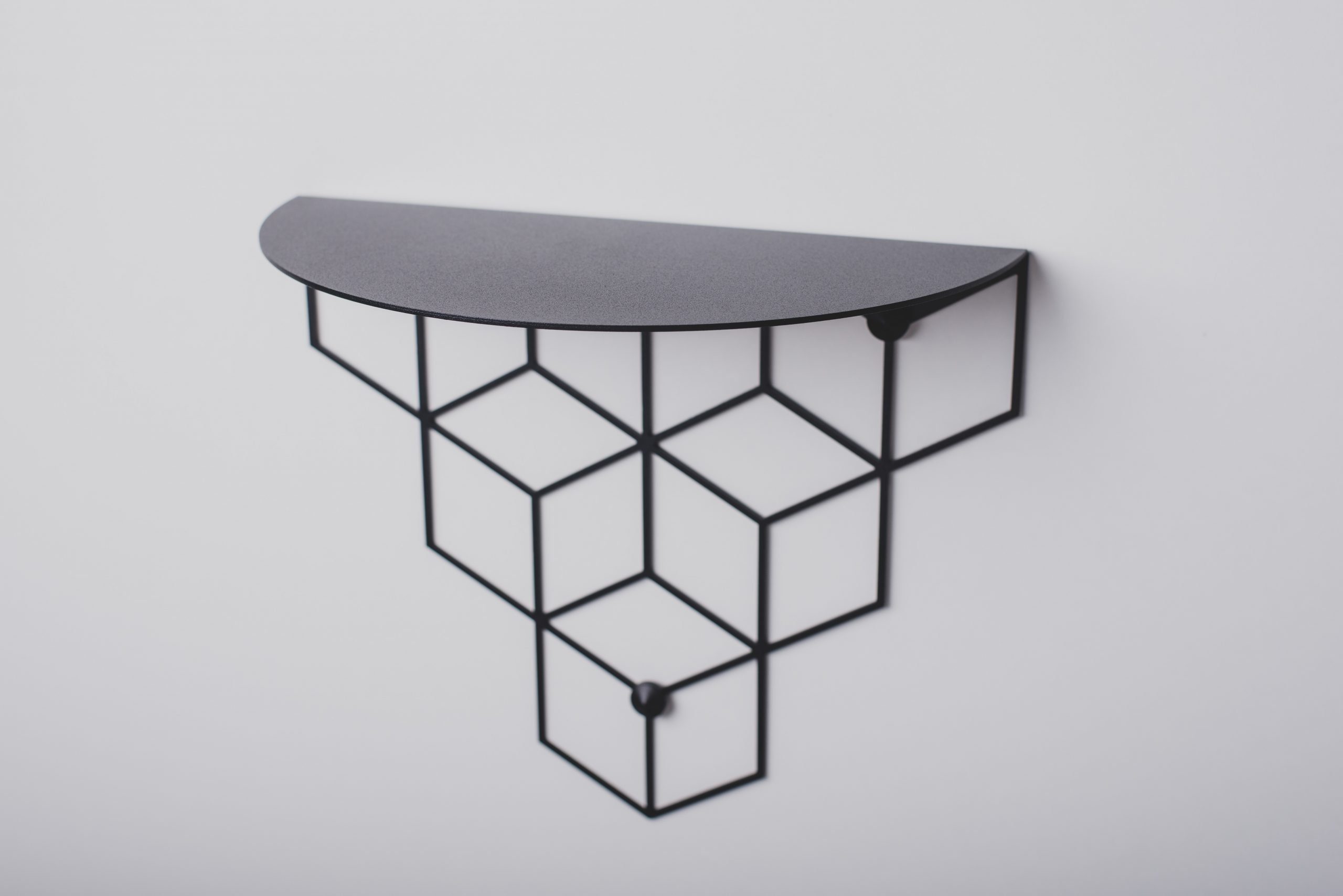 moebel-direkt-online Wandboard Stiga, Design-Konsole aus Eisen, pulverbeschichtet, 3 Farbvarianten, aus Metall