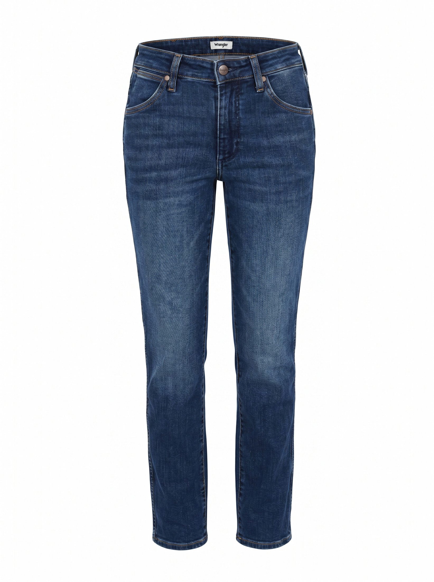 Wrangler Slim-fit-Jeans Mittlere Leibhöhe, Knöchellang - PIPER SUBTLE SHADOW