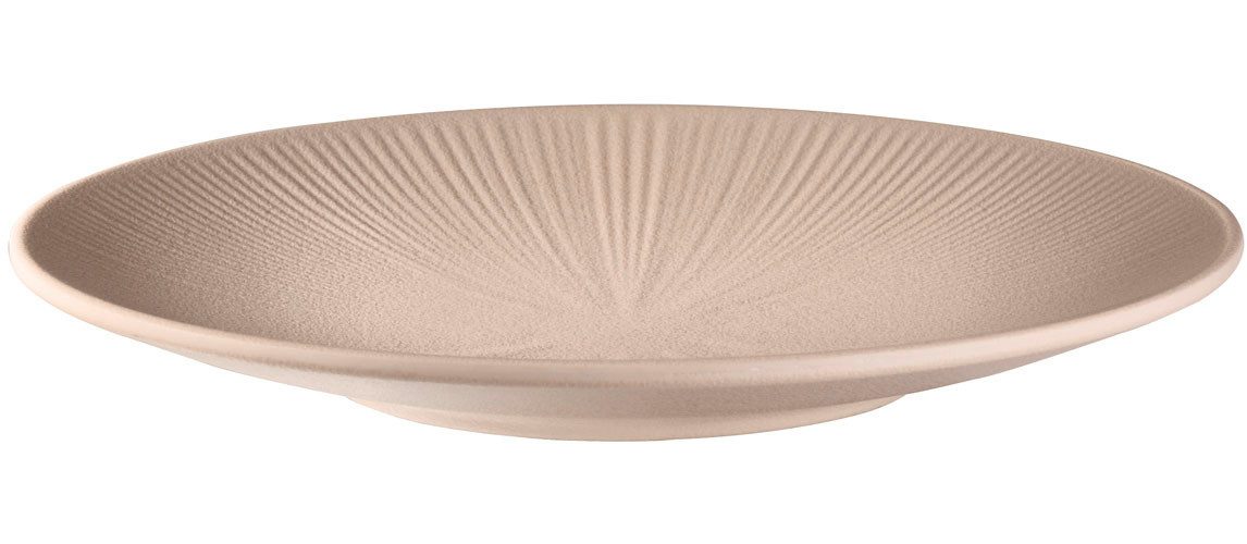 APS Teller Servierteller "NERO" Ø 26 cm, Höhe ca. 3 cm, (1 St), aus Melamin, kratzfest, bruchsicher und spülmaschinengeeignet