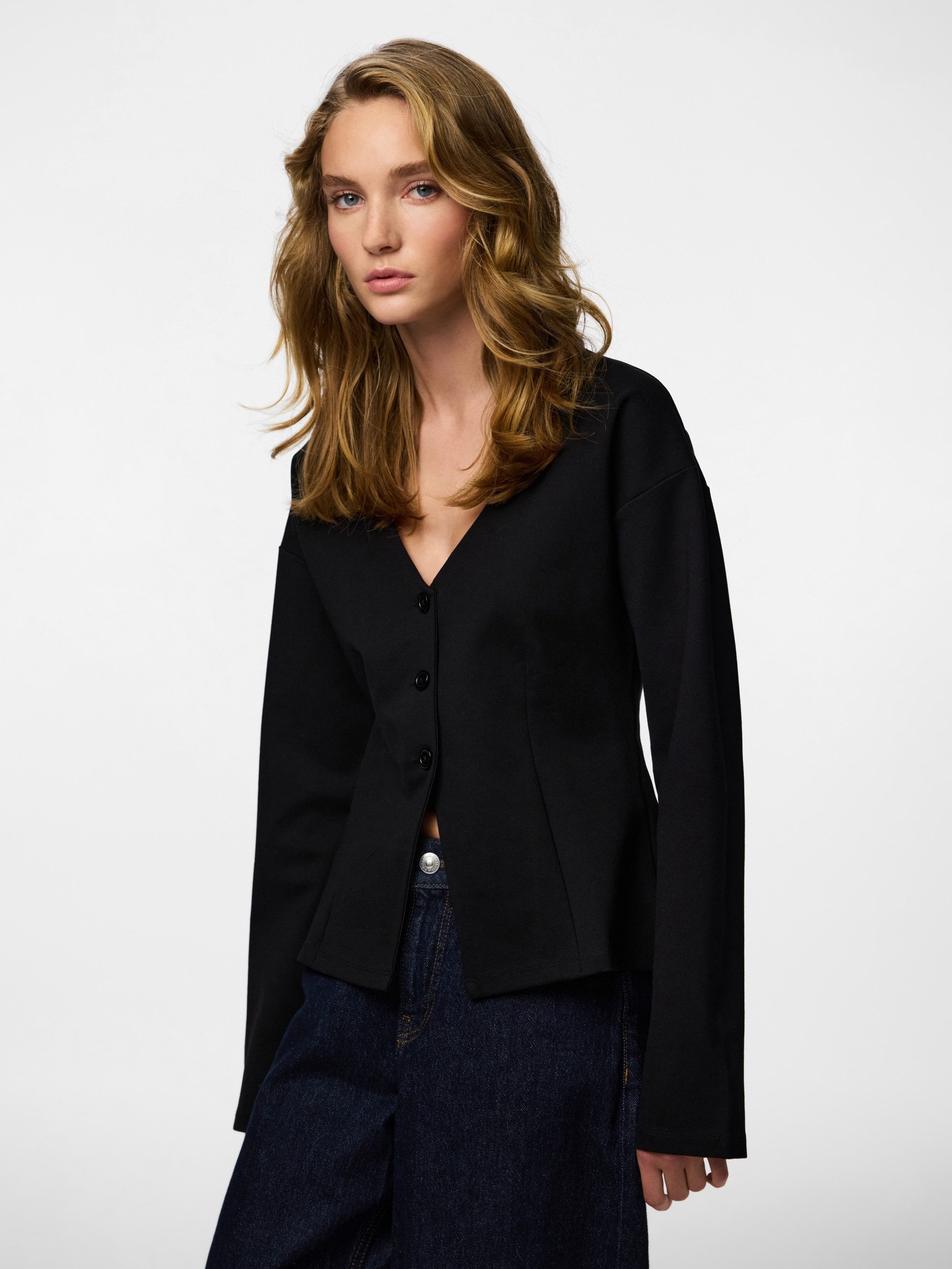 pieces Sweatjacke PCGUNHILD LS CARDIGAN JRS D2D