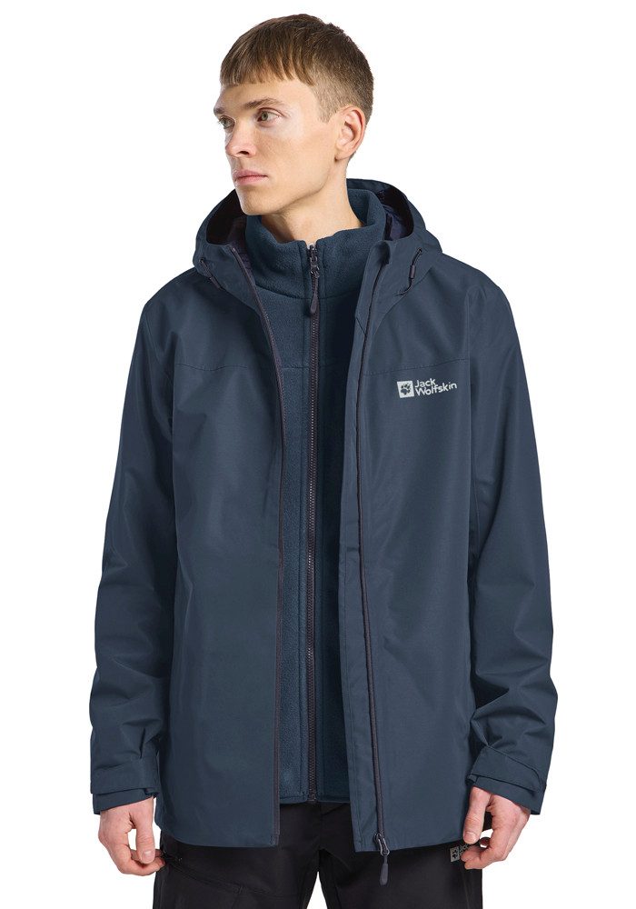 Jack Wolfskin 3-in-1-Funktionsjacke TAUBENBERG 3IN1 JKT M 3in1, wasserdicht günstig online kaufen