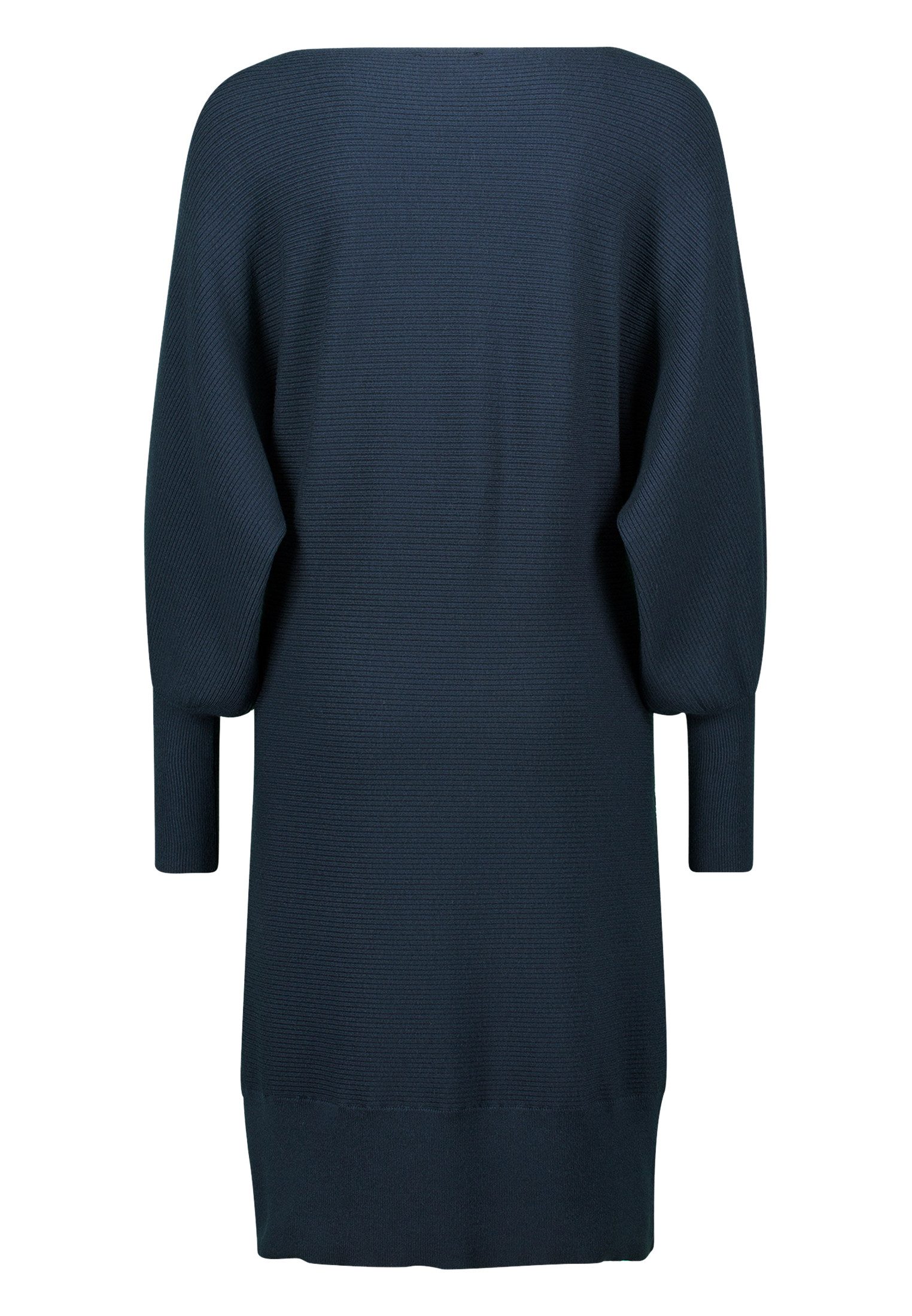Zero Strickkleid Damen strukturiert U-Boot Ausschnitt Plain/ohne Details