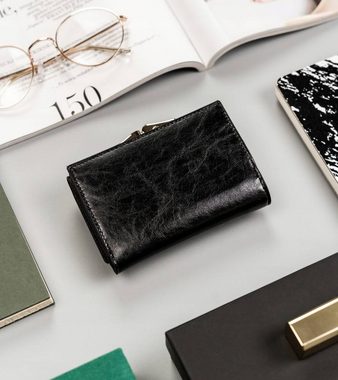 PETERSONⓇ Geldbörse Damen Brieftasche Leder Portmonee Geldbörse RFID Schutz elegant klein, Brieftasche, die Ihre Erwartungen erfüllt.
