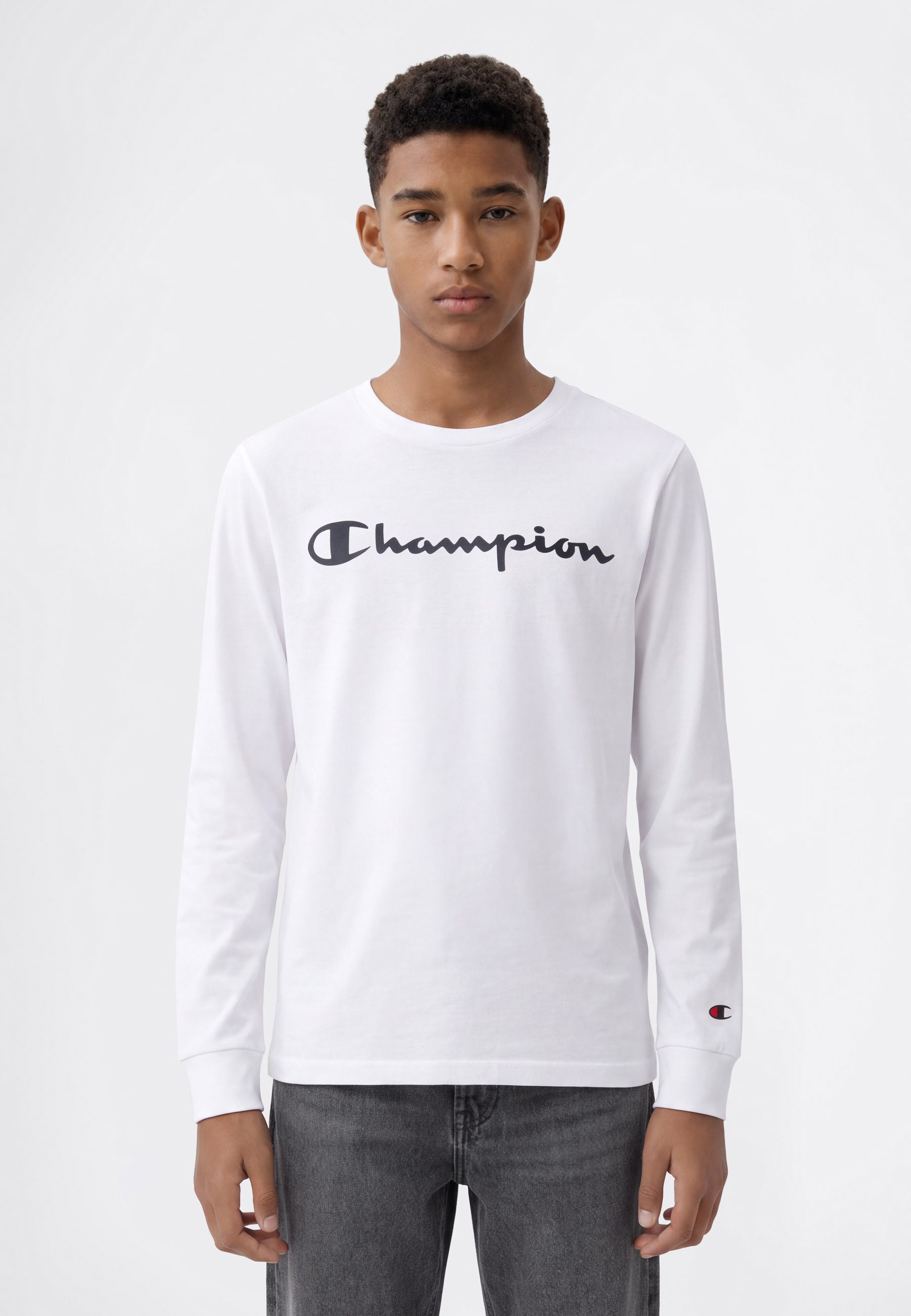 Champion Langarmshirt (Packung, 2-tlg) im Doppelpack