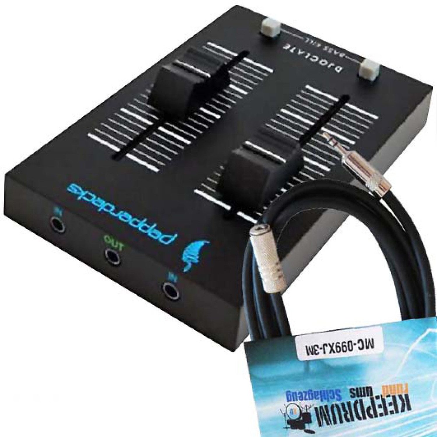 Pepperdecks Mischpult Pepperdecks DJOCLATE mit Verlängerung 3m, (vielseitig, Audio-Mixer)