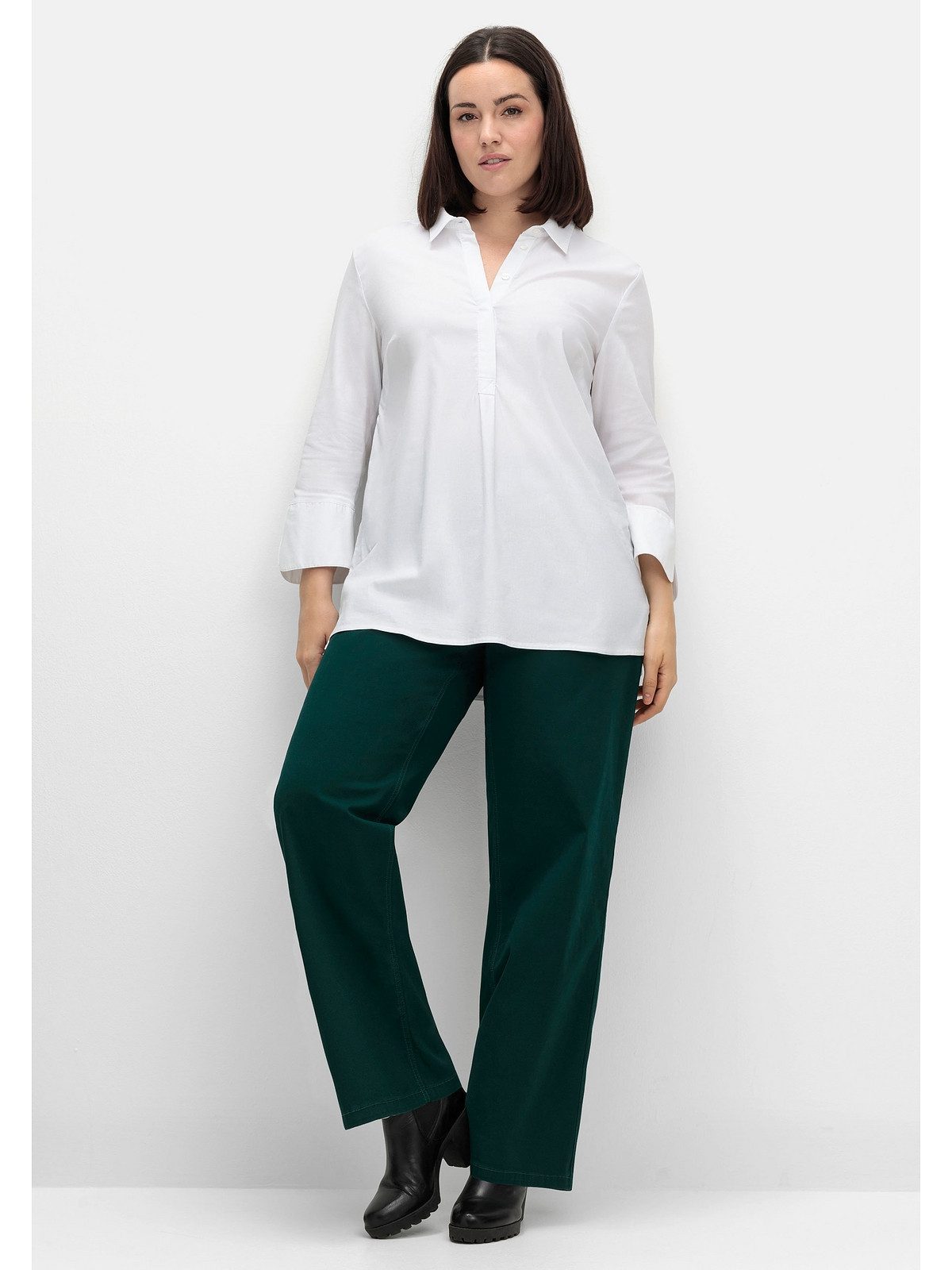 Sheego Stretch-Hose Große Größen im Curvy-Schnitt ELLA