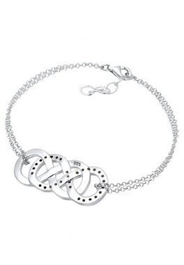 Elli Armband Infinity Liebe Kristalle 925 Silber
