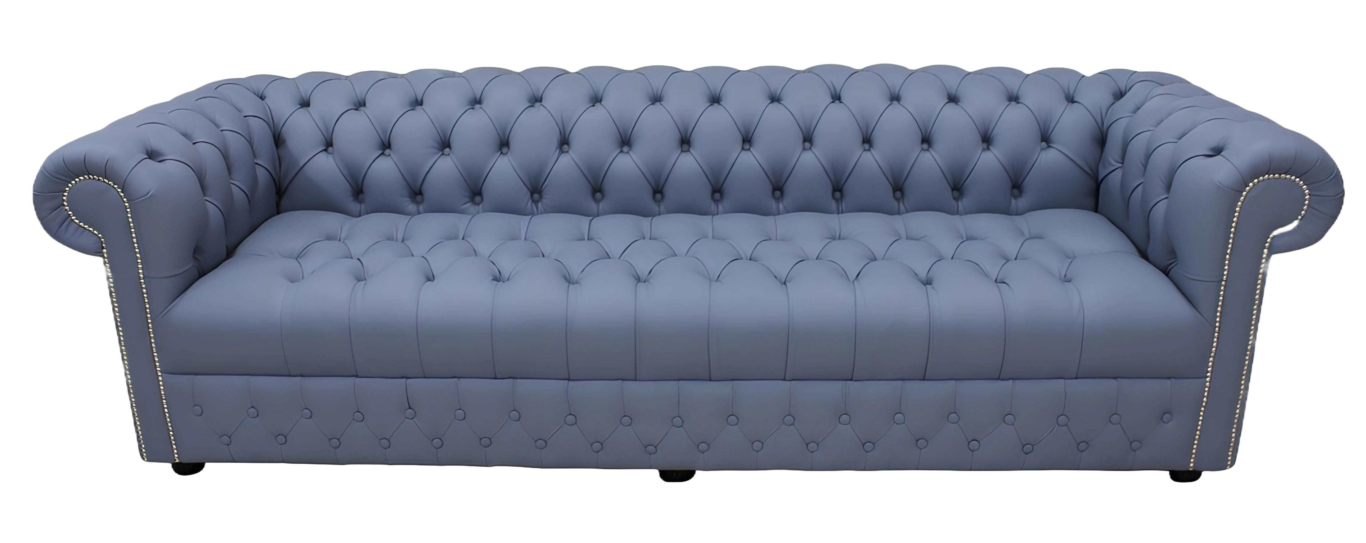 Xlmoebel Sofa XXL Großes Sofa Couch Chesterfield 480cm Polstermöbel 4-Sitzer aus, Hergestellt in Europa