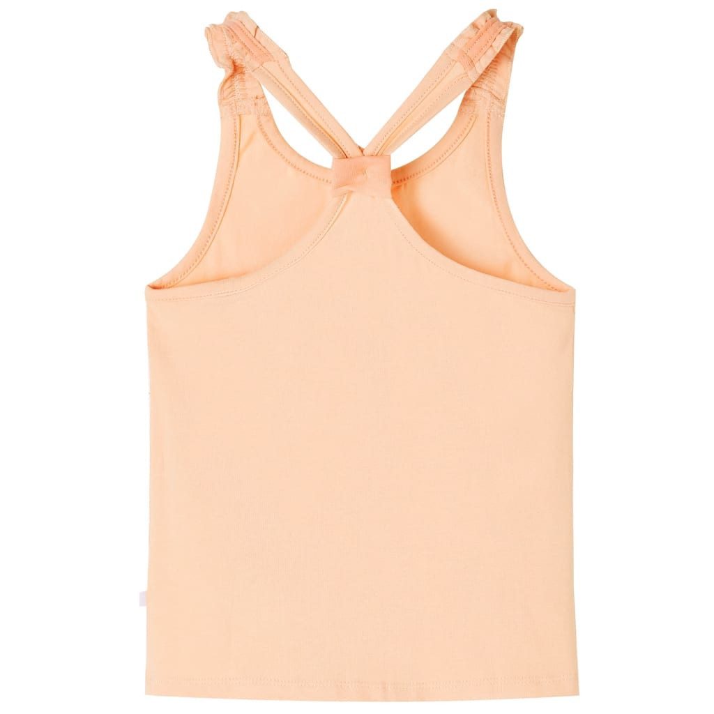 vidaXL Tanktop Kinder-Tanktop Hellorange 116
