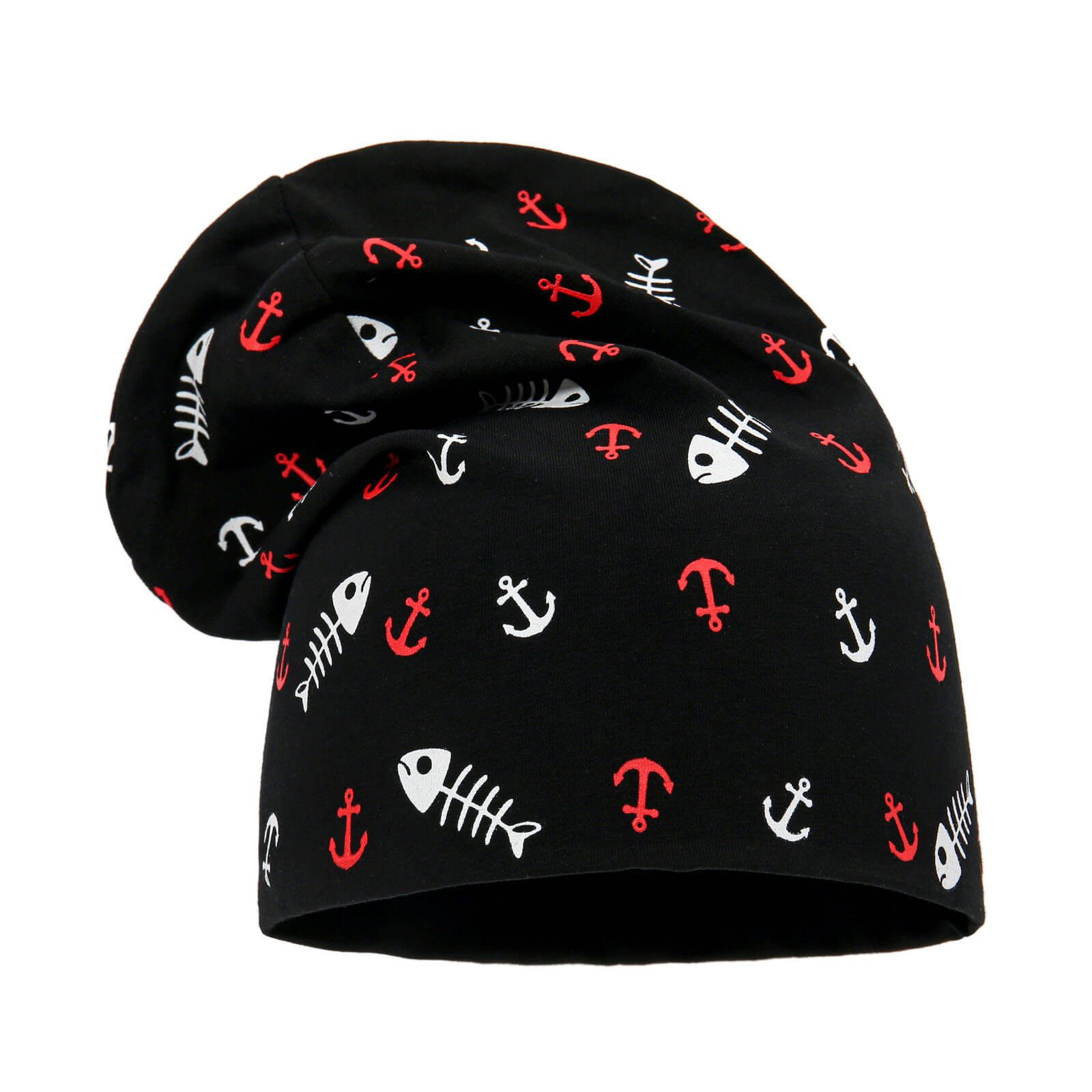 Leoberg Beanie Kinder Mütze Mädchen Jungen - Unisex Kinderbeanie Maritim